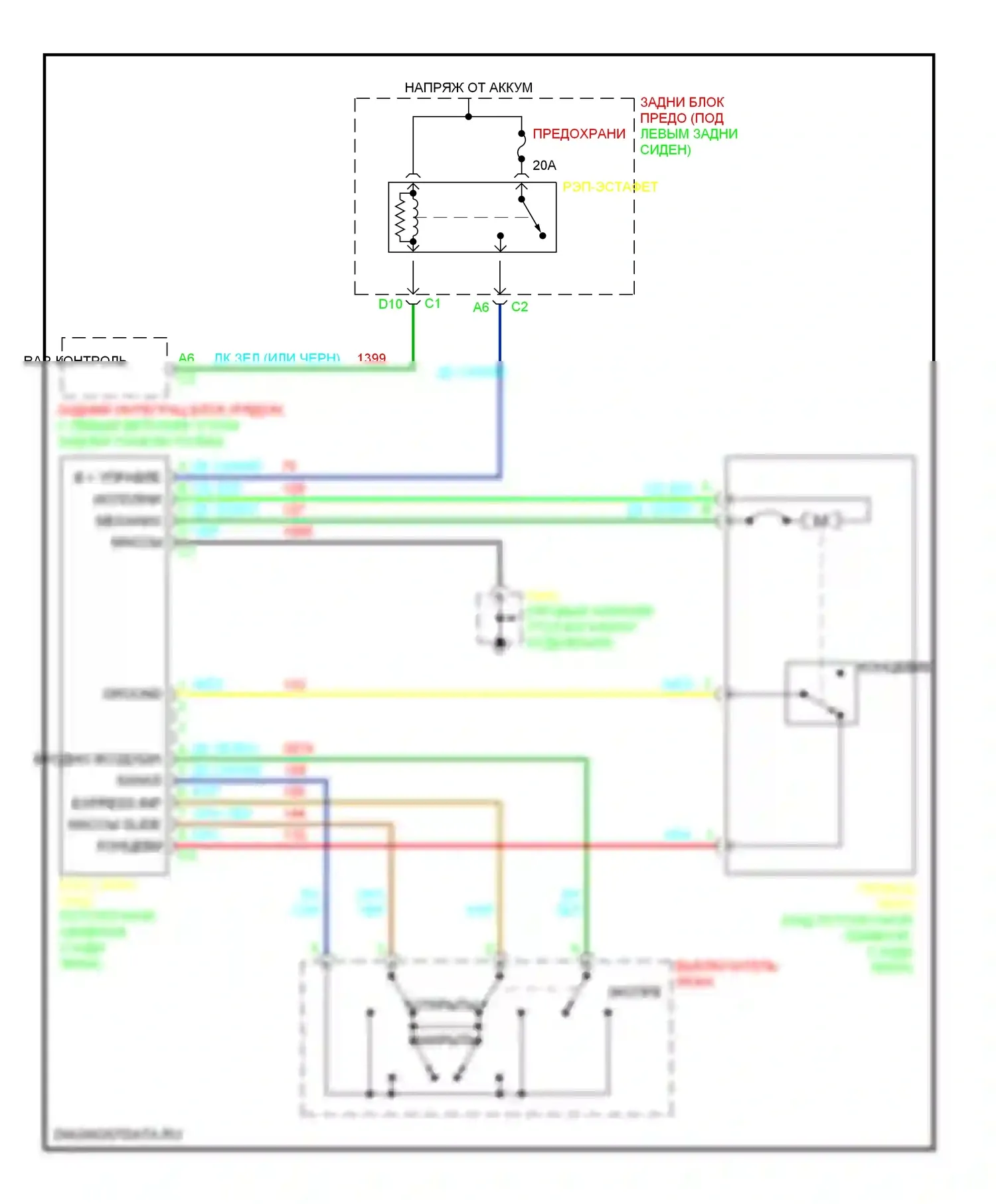 Aurora Oldsmobile II (1999-2003): Складная крыша/цепи штриховки 