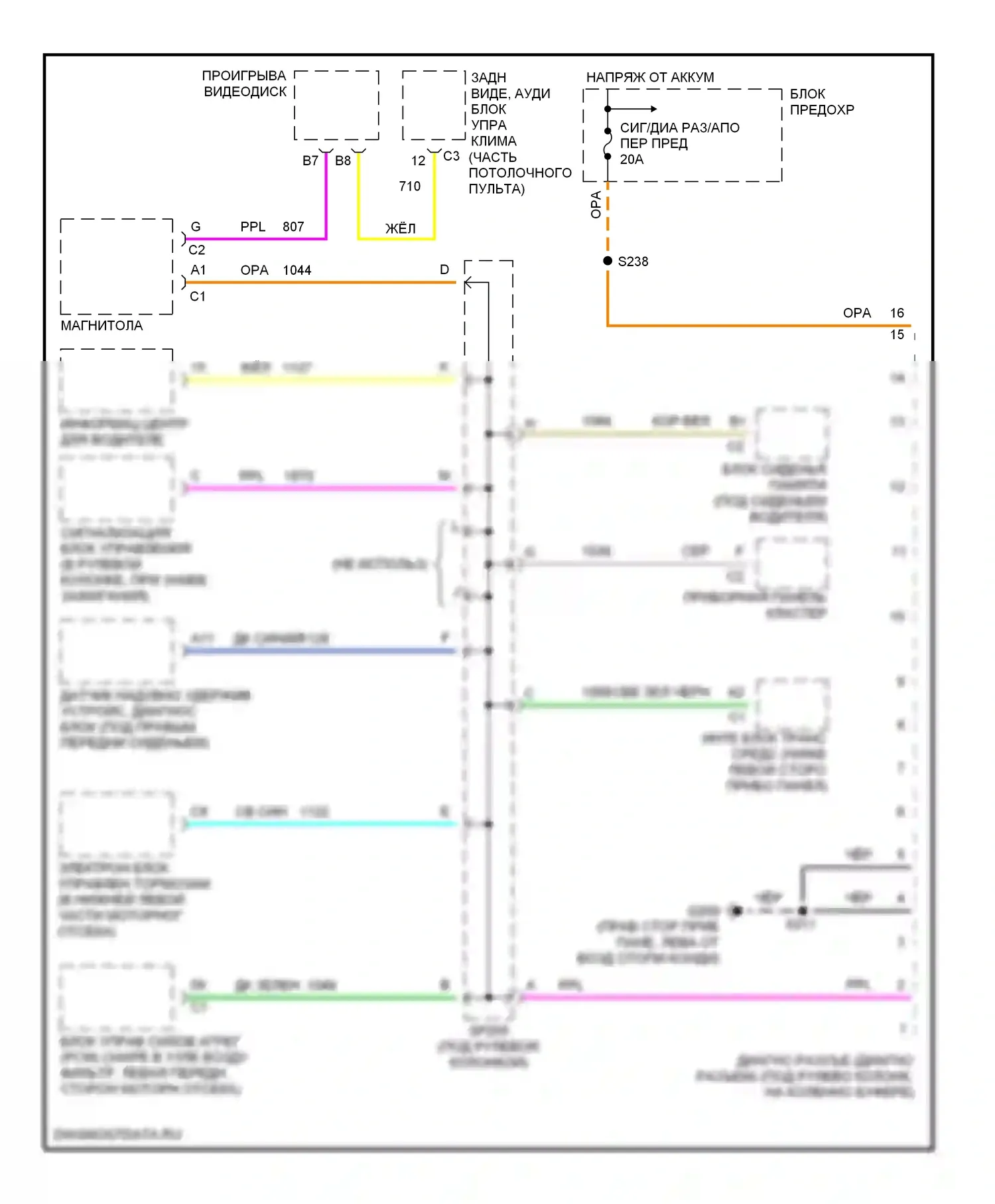 Silhouette Oldsmobile II (1996-2004): Can шина 