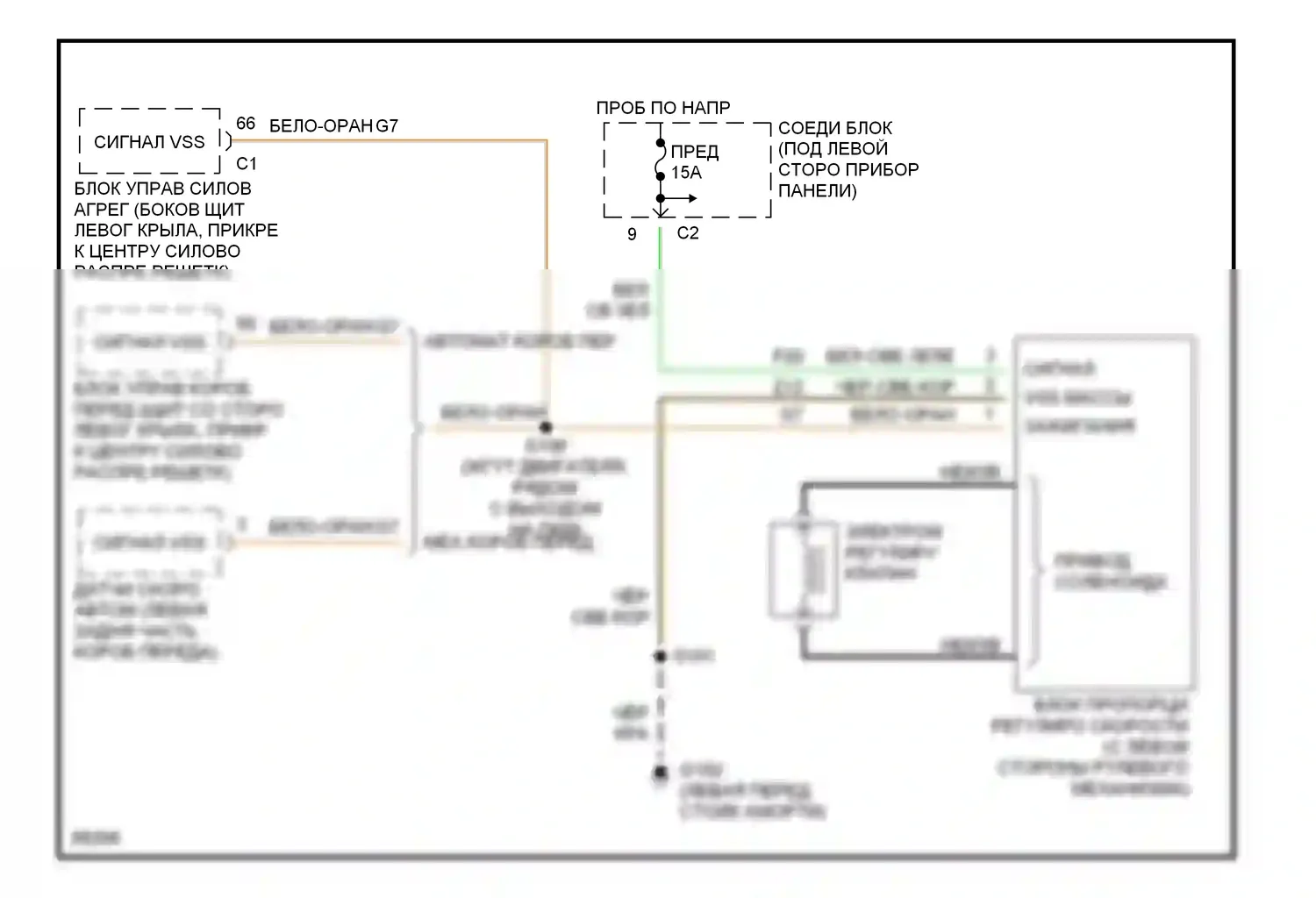 Breeze Plymouth I (1995-2000): Электросхема электроусилителя руля 
