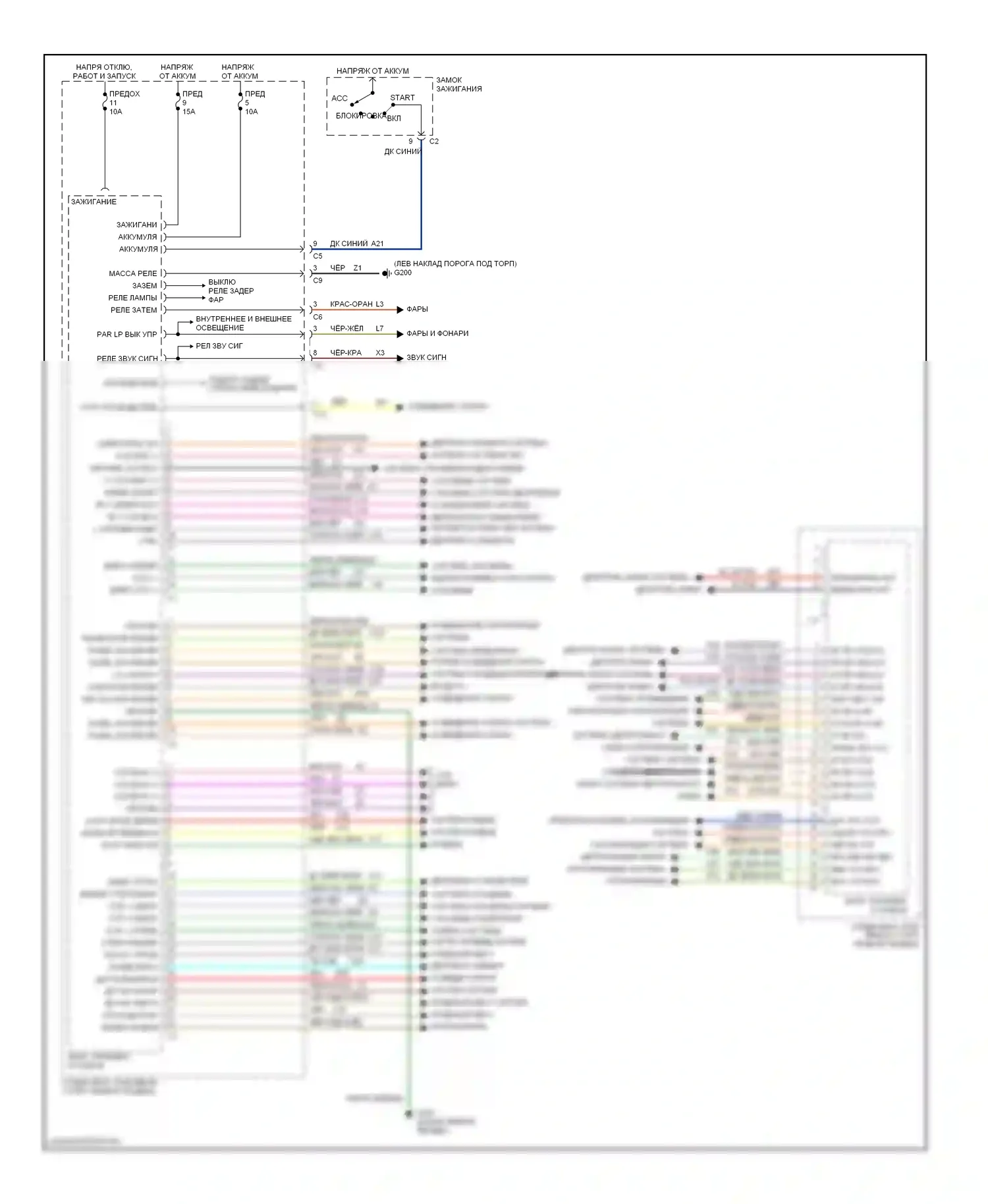Breeze Plymouth I (1995-2000): Электросхемы компьютера тела 