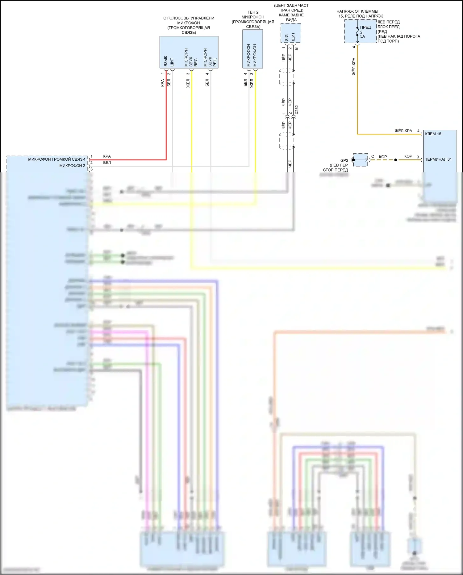 718 Cayman Porsche 982 (2016-2024): Электросхема навигации, премиум с bose (1 из 4) 