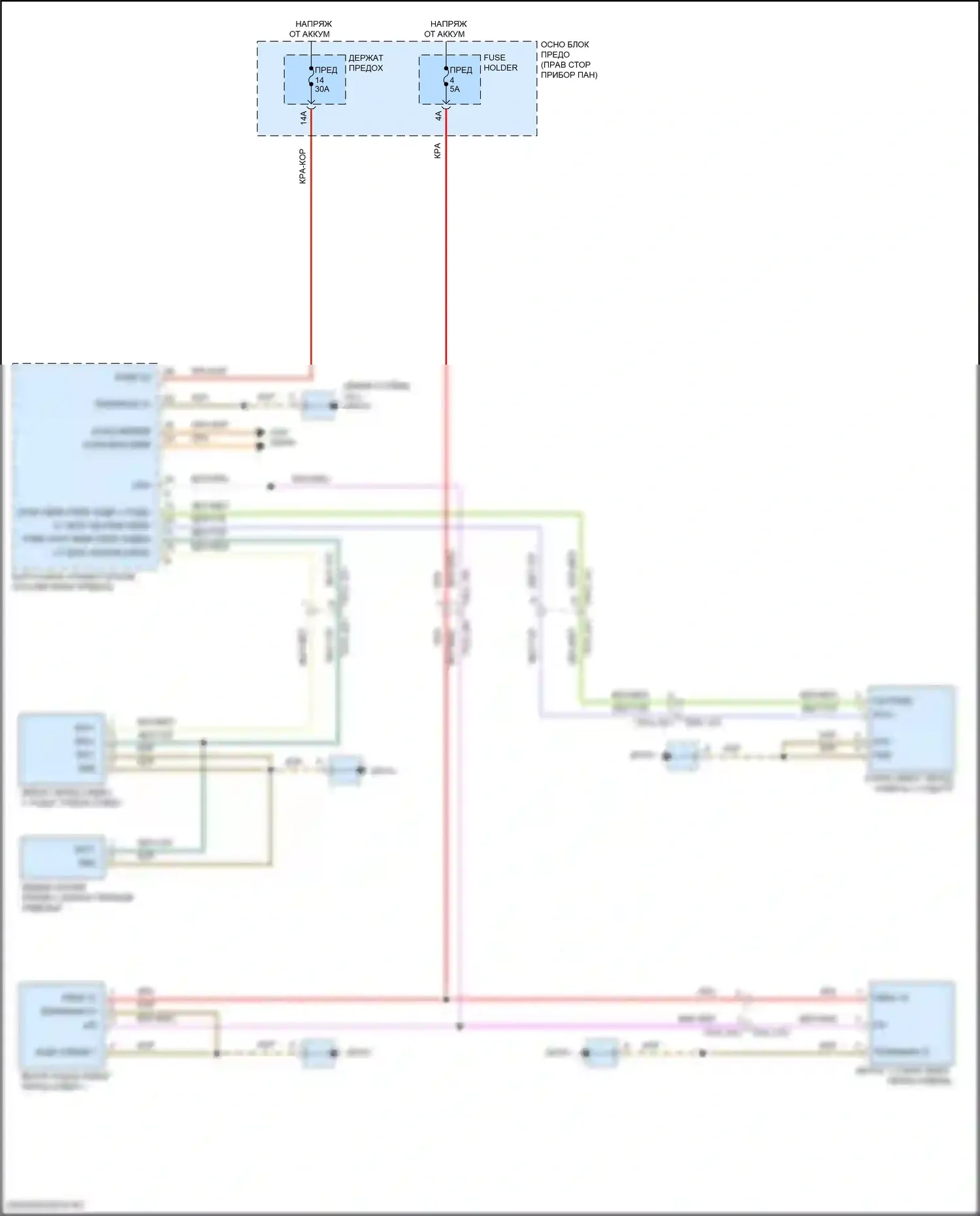 911 Carrera 4 GTS Porsche 992 (2018-2024): Электросхема сиденья водителя с подогревом 