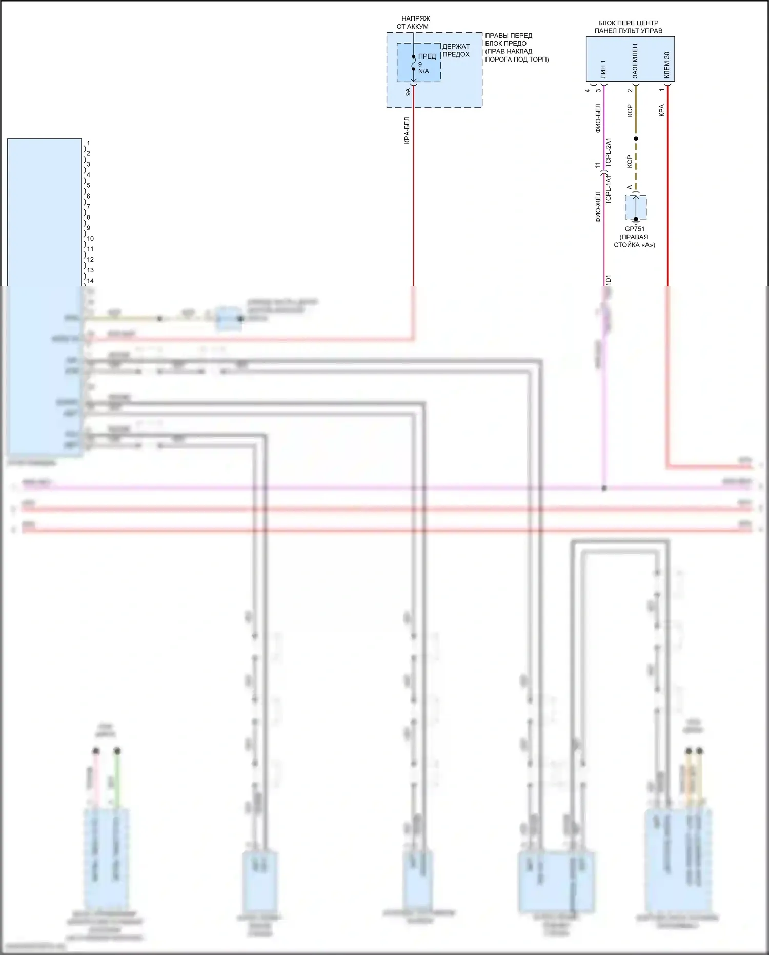 911 Carrera 4 GTS Porsche 992 (2018-2024): Электросхема навигации, с бурметром (5 из 6) 