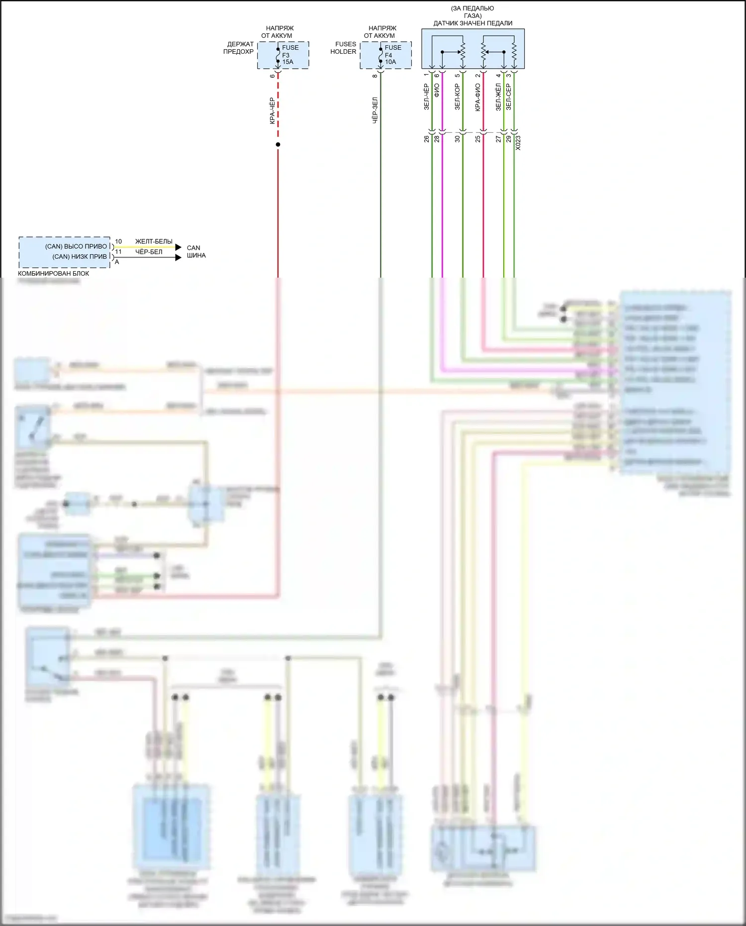 911 Carrera 4S Porsche 991 (2011-2015): 3.8l твин турбо, круиз-контроль электросхема 