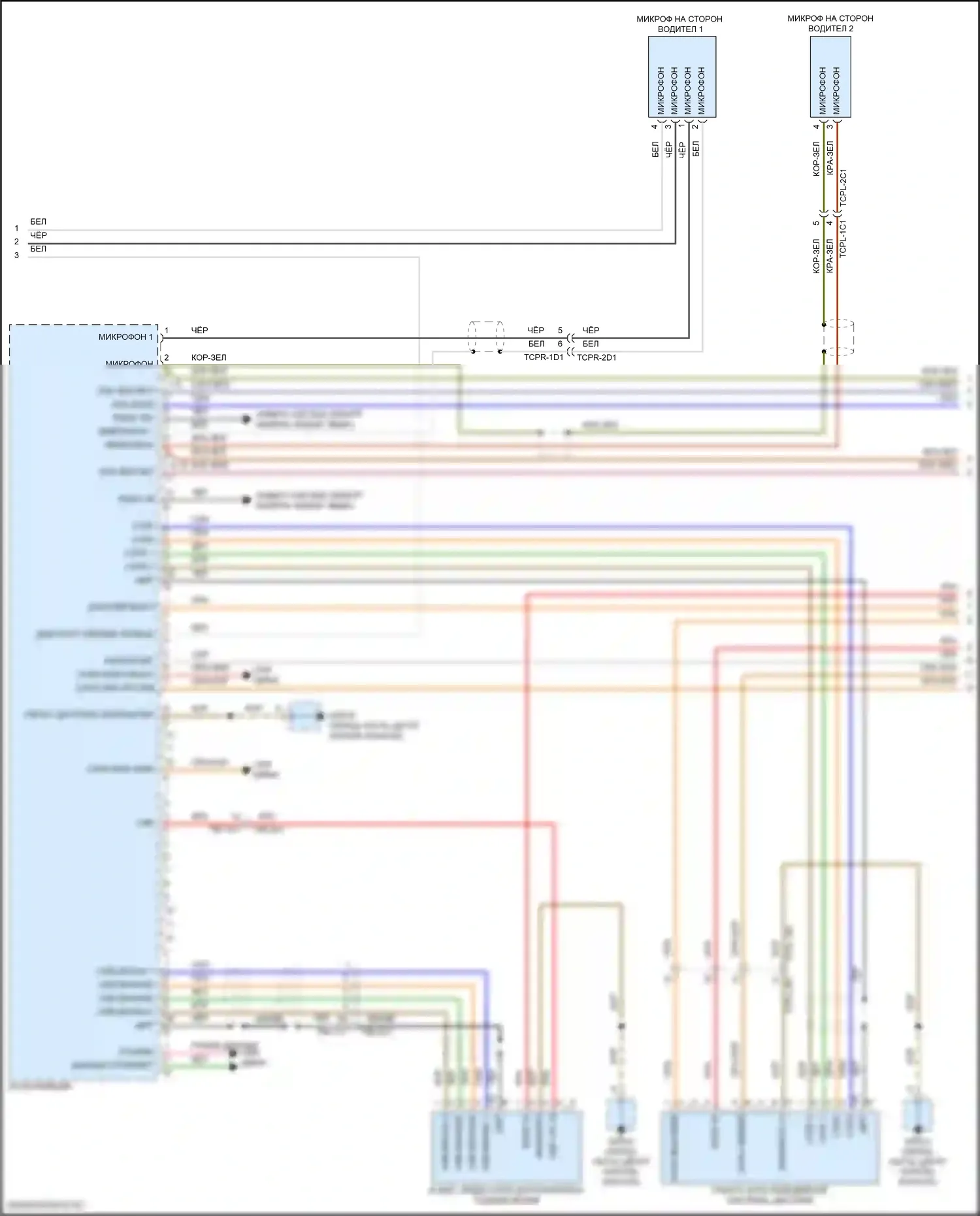 911 Carrera Porsche 992 (2018-2024): Электросхема магнитолы премиум-класса, с bose (2 из 5) 