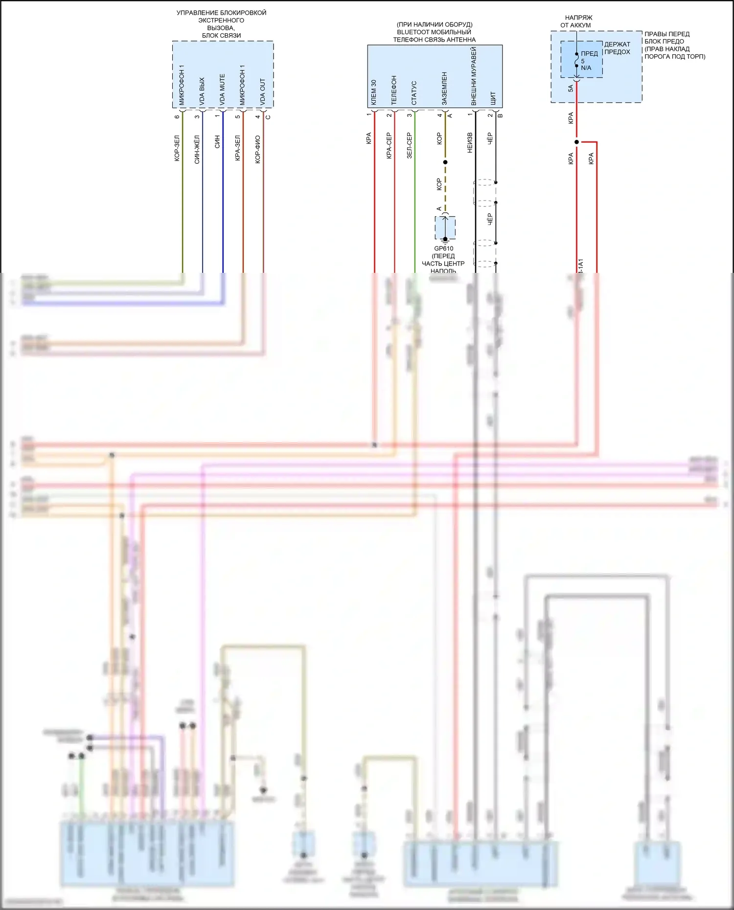 911 Targa 4 Porsche 992 (2019-2024): Электросхема навигации, премиум с bose (3 из 5) 