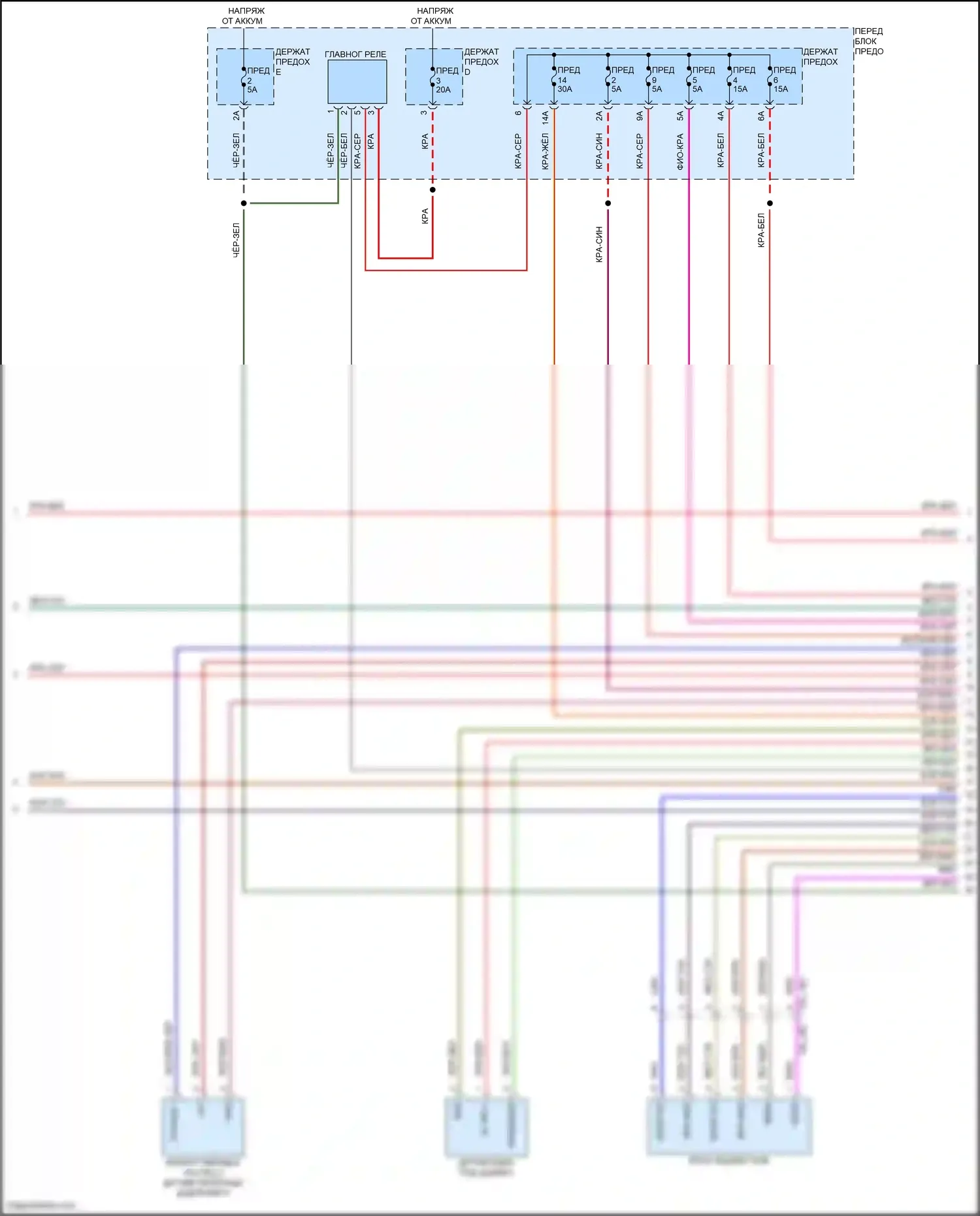 Cayenne Coupe Porsche III рестайлинг (2023-2024): Электросхема двигателя 4.0l turbo, ea825evo (9 из 13) 