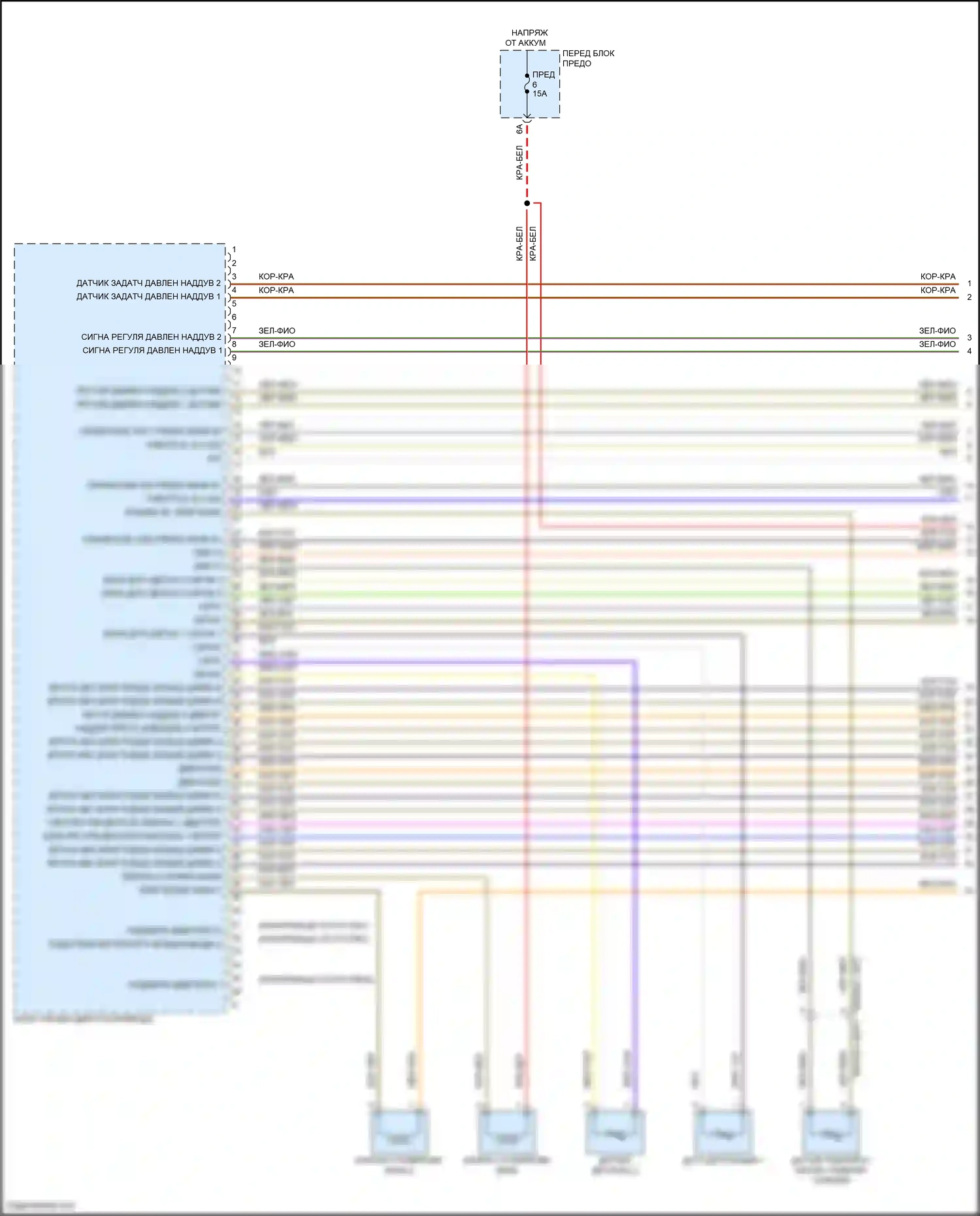 Cayenne Coupe Porsche III рестайлинг (2023-2024): Электросхема двигателя 4.0л турбо гибрид, электросхема органов управления двигателем, ea825evo (1 из 13) 