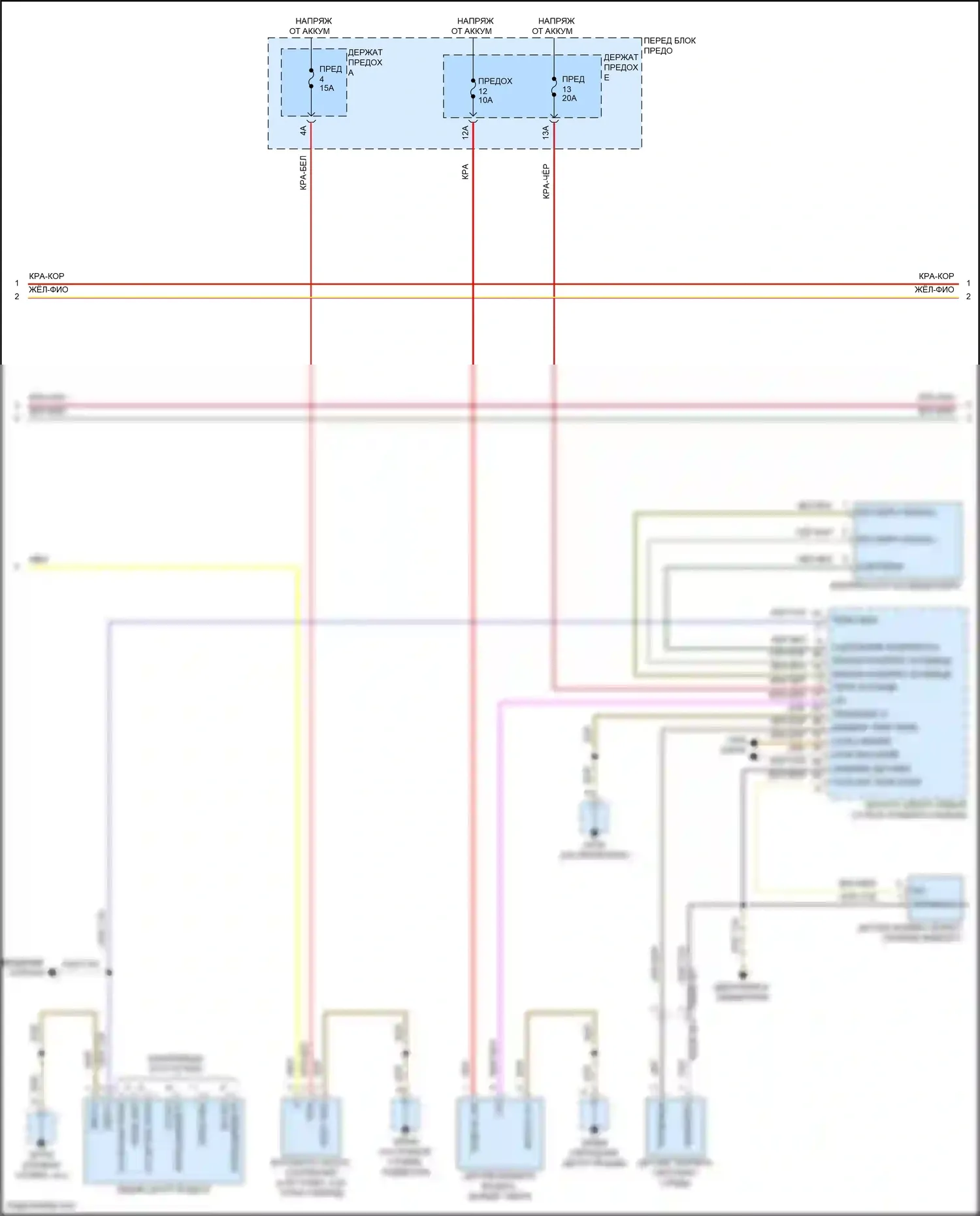 Cayenne Coupe Porsche III рестайлинг (2023-2024): Электросхема климат контроля (8 из 11) 