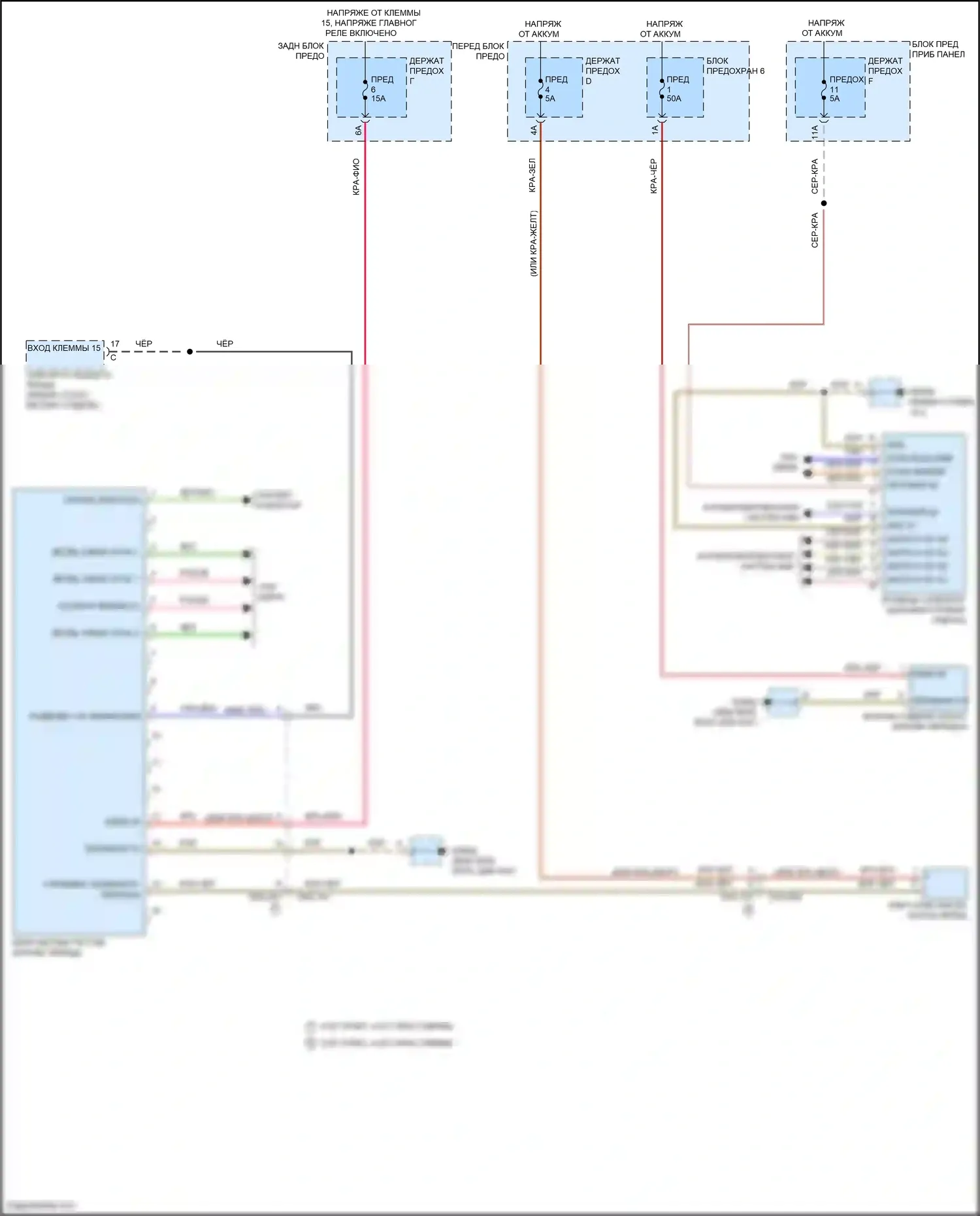 Cayenne Coupe Porsche III рестайлинг (2023-2024): Электросхема автоматической коробки передач 