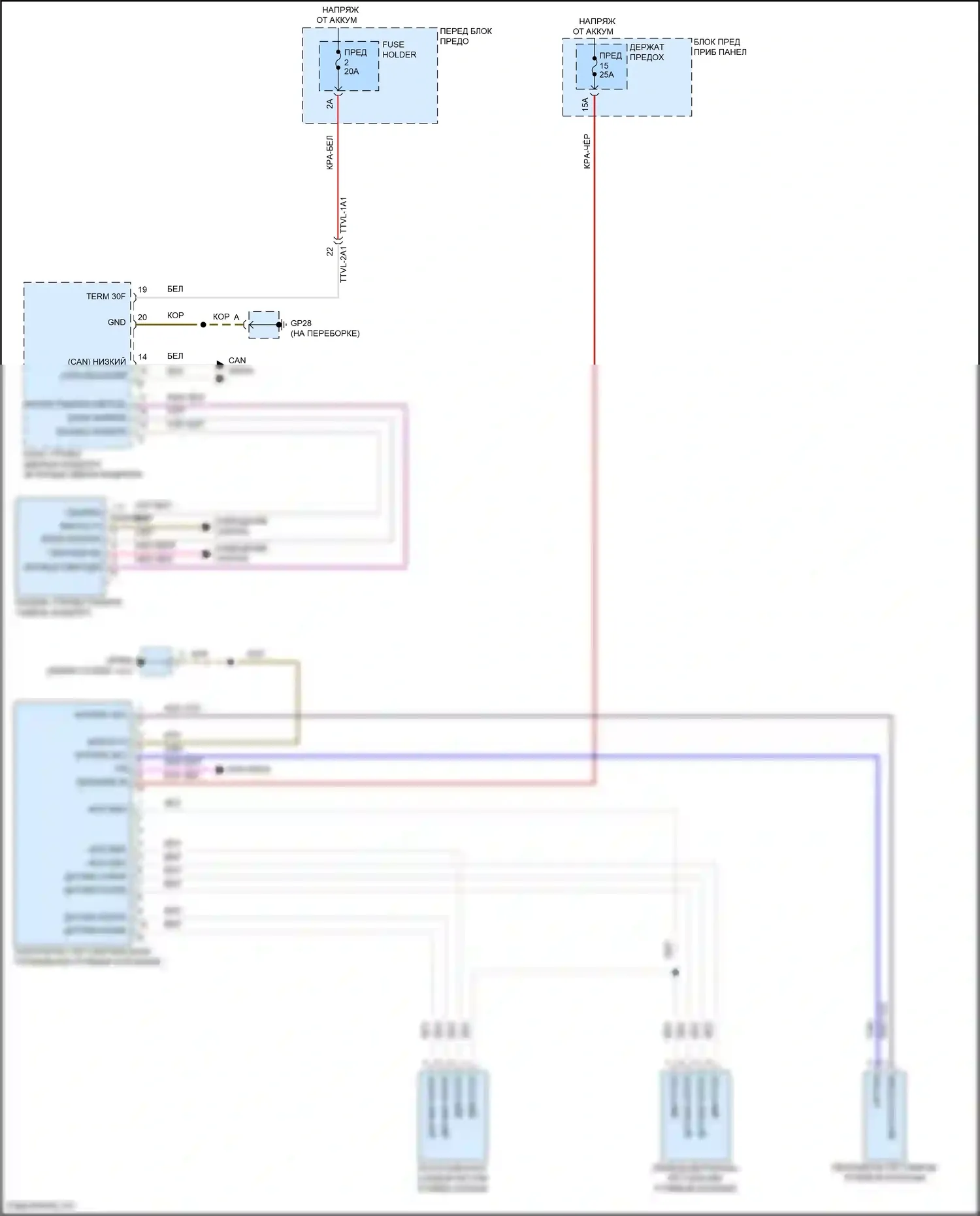 Cayenne Coupe Porsche III рестайлинг (2023-2024): Электросхема памяти рулевой колонки 