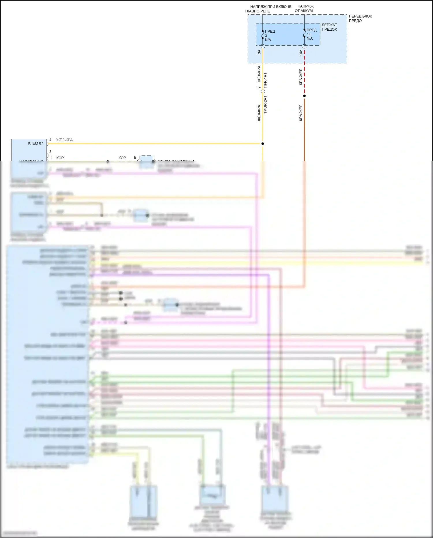 Cayenne Coupe Porsche III (2019-2023): Электросхема климат контроля (6 из 11) 