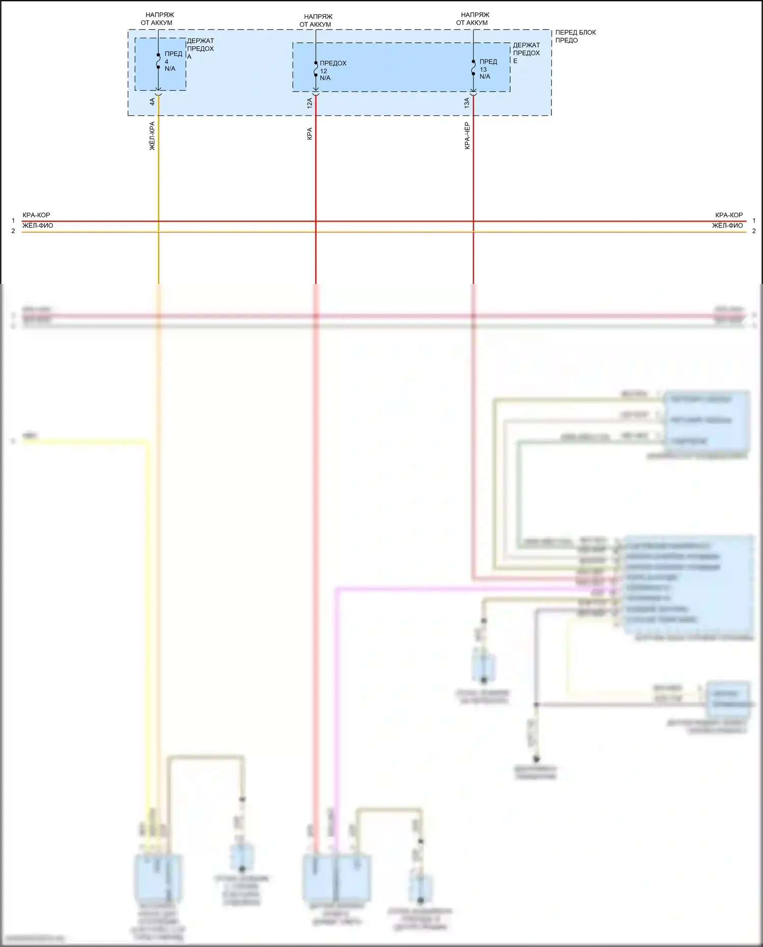 Cayenne Coupe Porsche III (2019-2023): Электросхема климат контроля (8 из 11) 