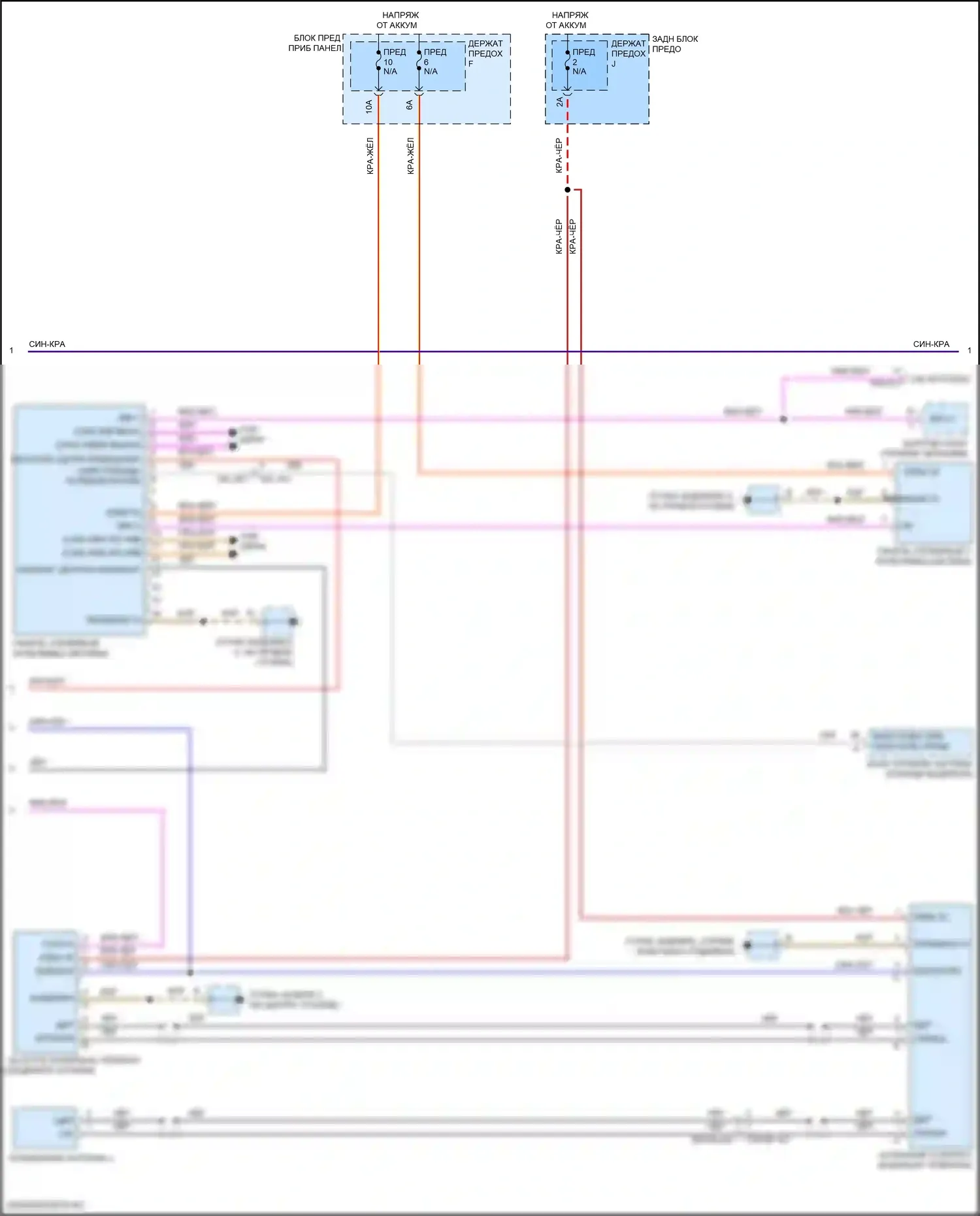 Cayenne GTS Porsche III (2017-2023): Электросхема магнитолы премиум-класса, с бирместер (5 из 6) 