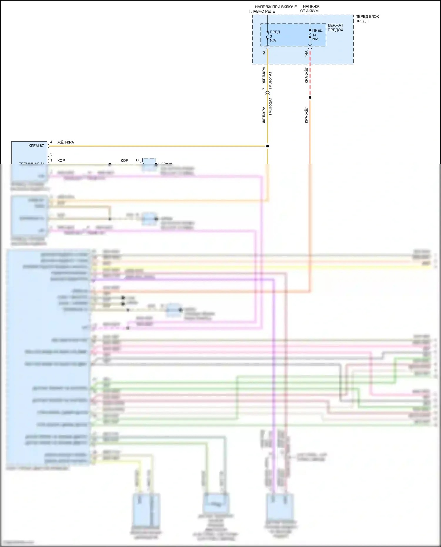 Cayenne S Porsche III (2017-2023): Электросхема климат контроля (6 из 11) 