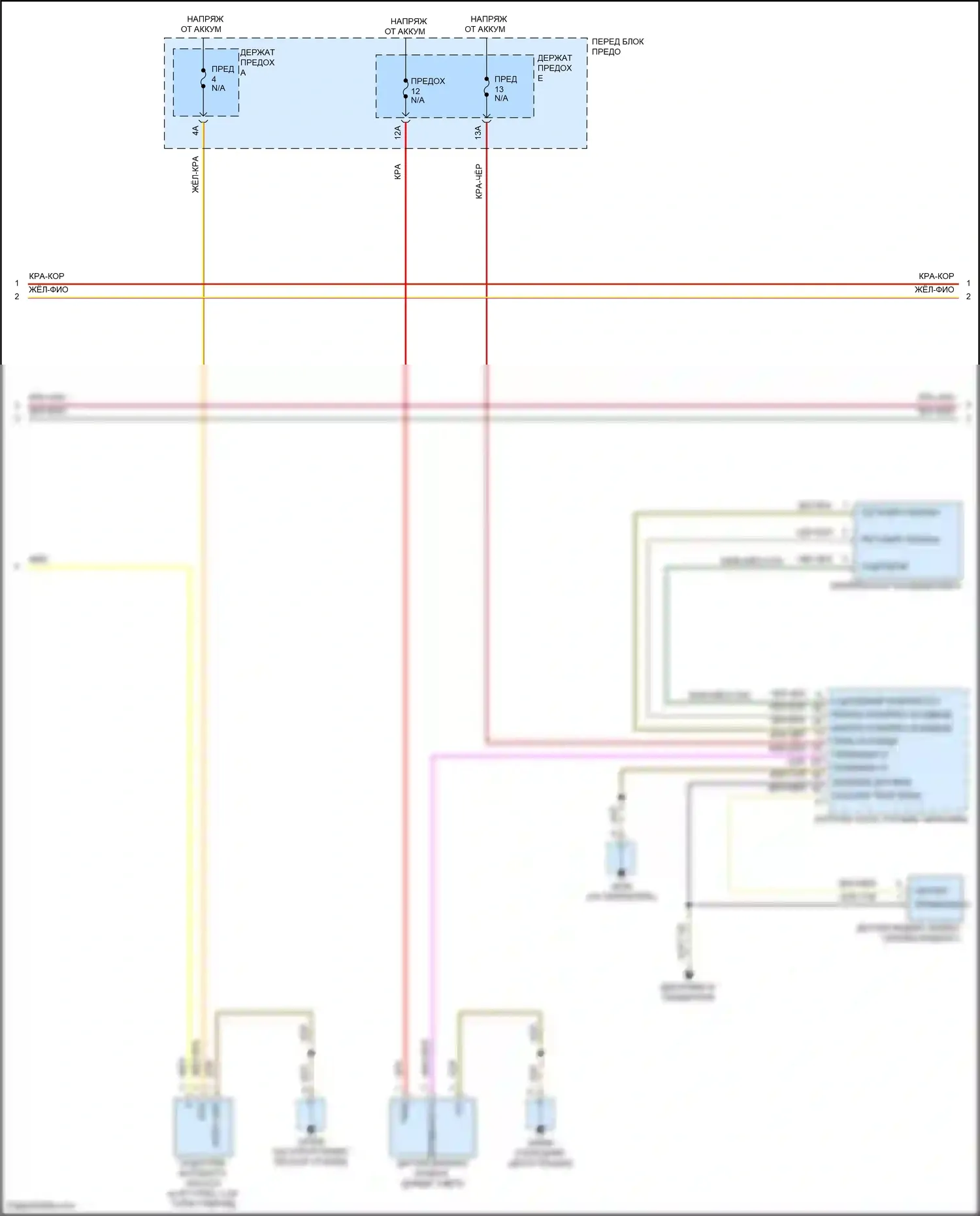 Cayenne S Porsche III (2017-2023): Электросхема климат контроля (8 из 11) 