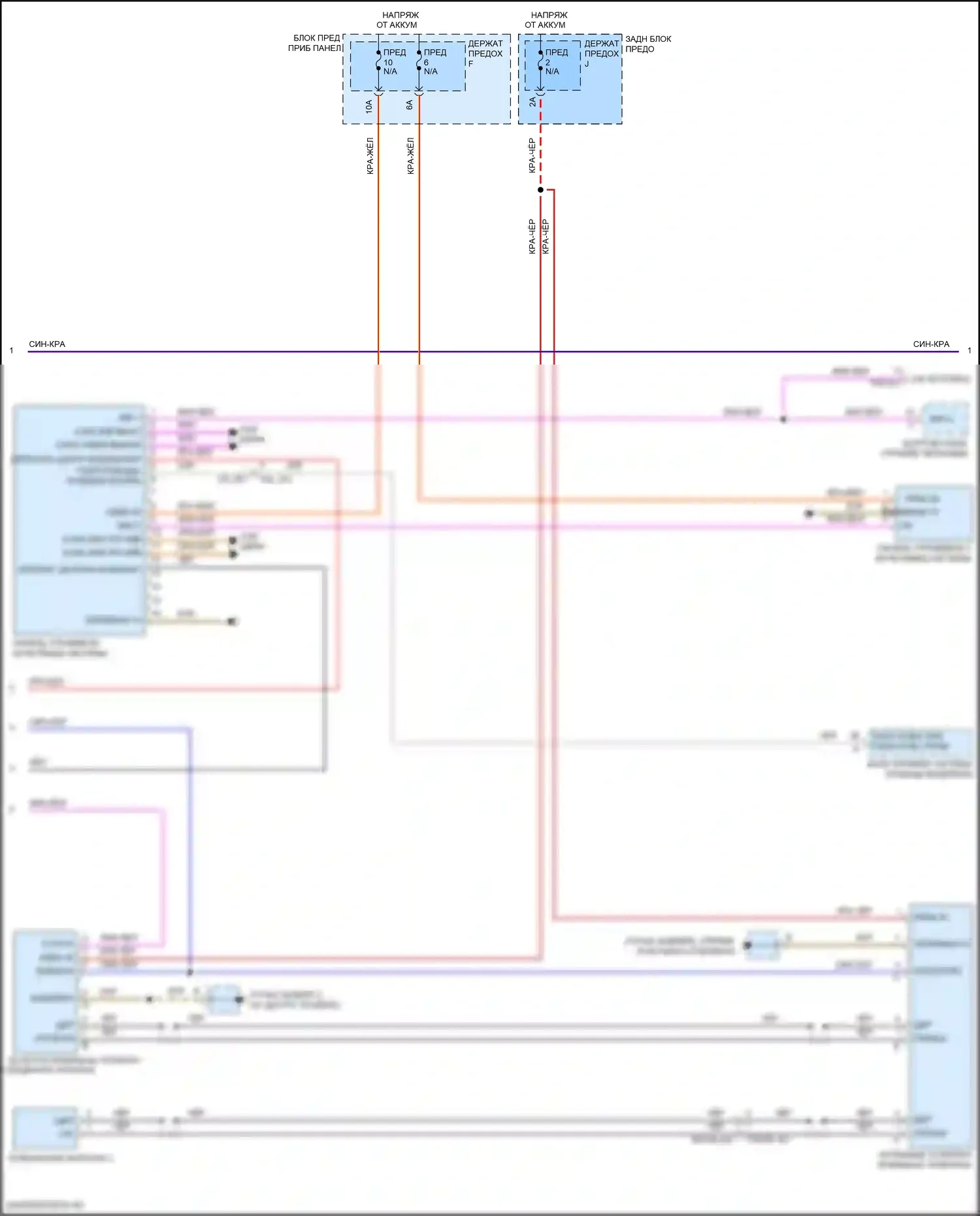 Cayenne Turbo Porsche III (2017-2023): Электросхема магнитолы премиум-класса, с бирместер (5 из 6) 