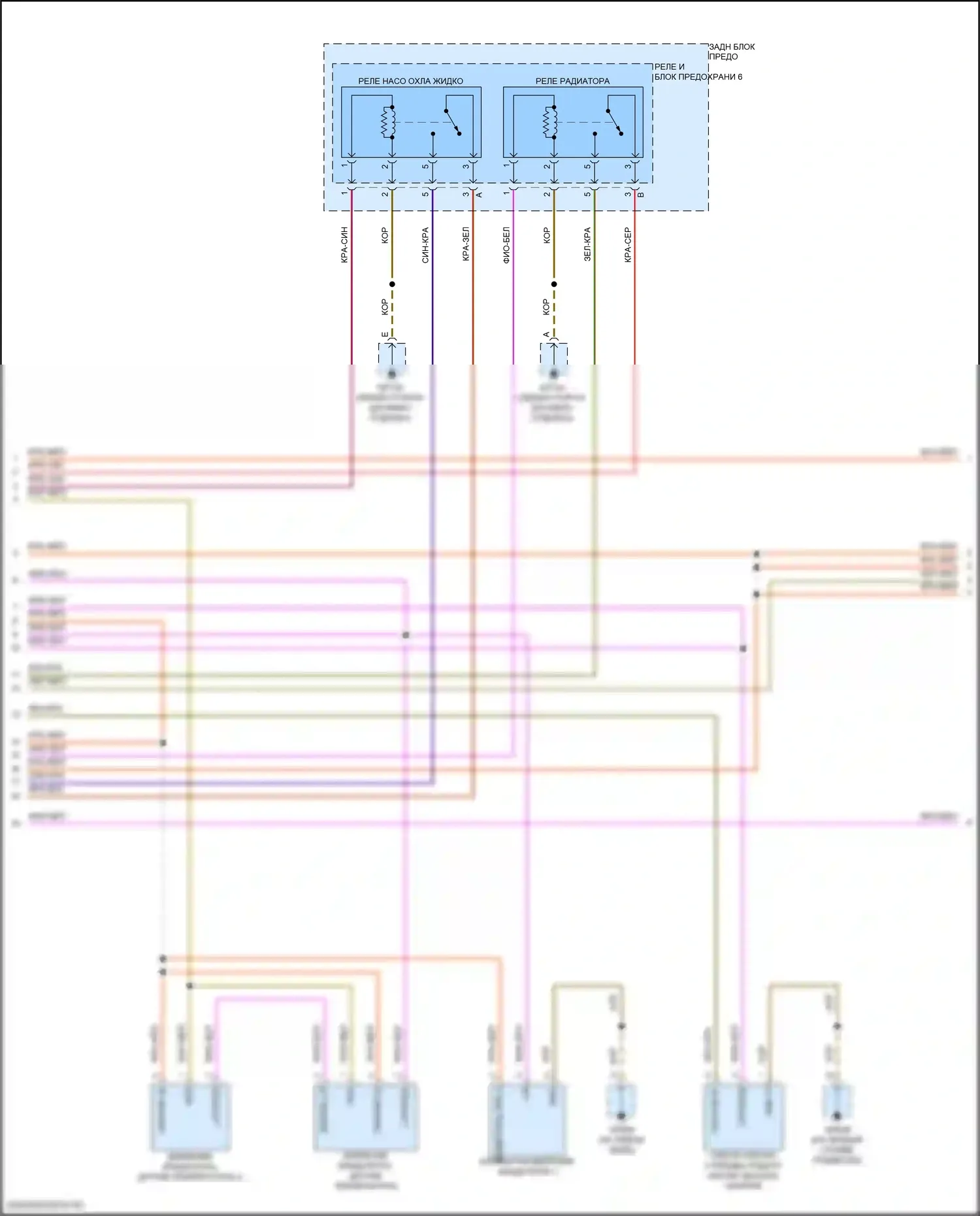 Cayenne Porsche III рестайлинг (2023-2024): Электросхема двигателя 3.0l turbo hybrid, электросхема гибридной системы (6 из 7) 