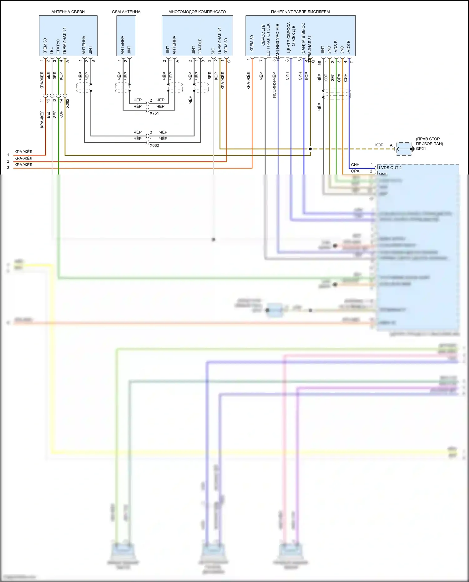 Cayman GT4 Porsche 982 (2019-2024): Электросхема навигации, премиум с бирместер (3 из 4) 