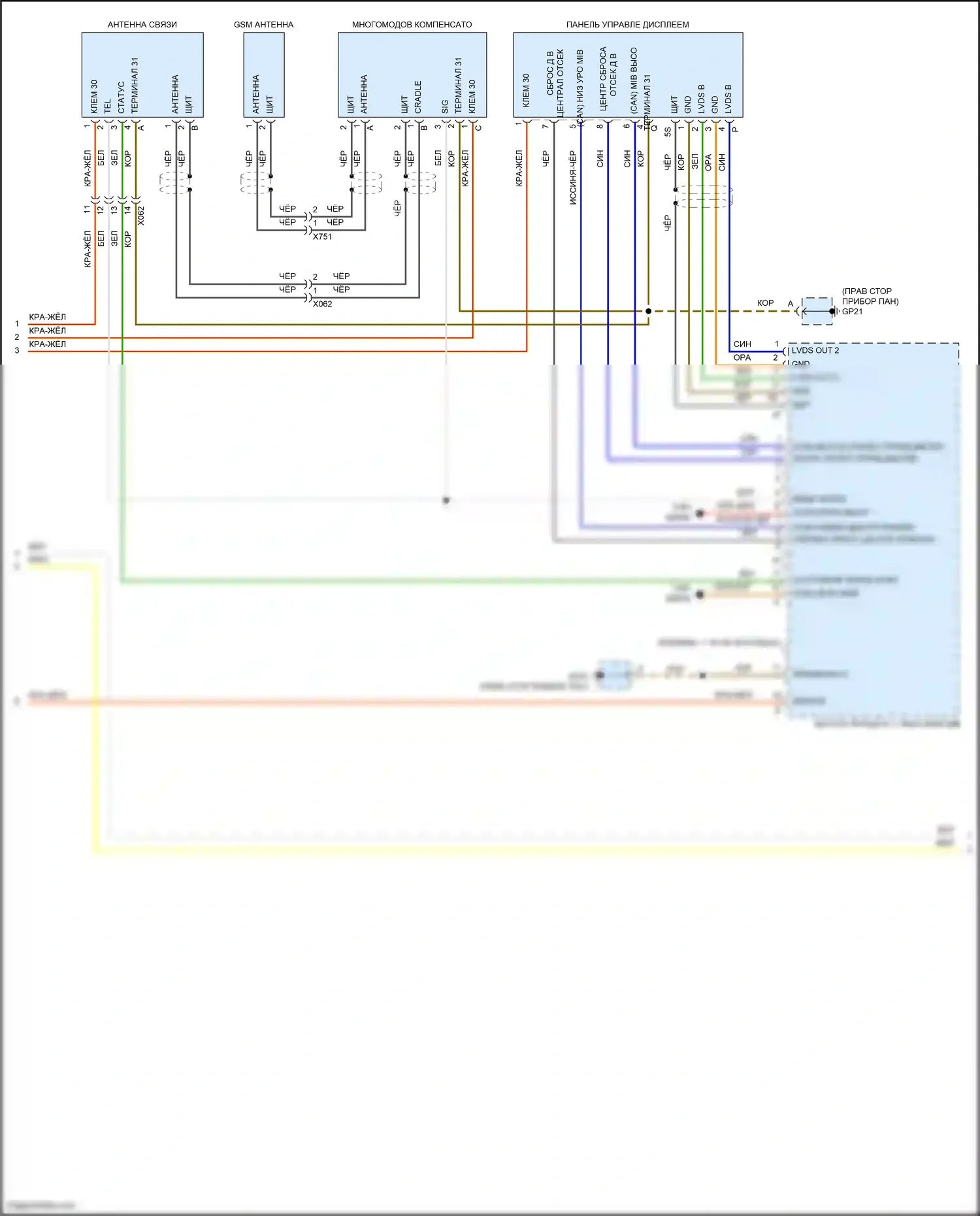 Cayman GT4 Porsche 982 (2019-2024): Электросхема навигации, премиум с bose (3 из 4) 