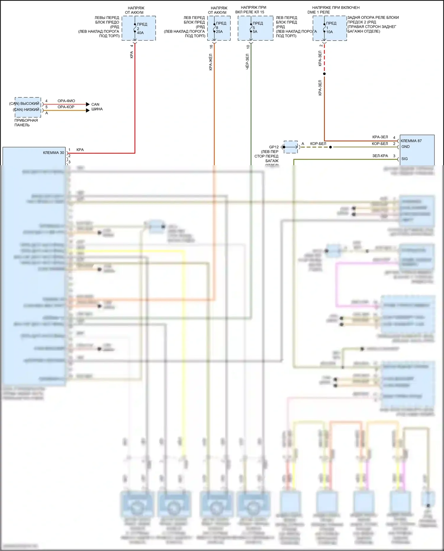 Cayman GTS Porsche 982 (2016-2024): Антиблокировочная система abs электросхема 