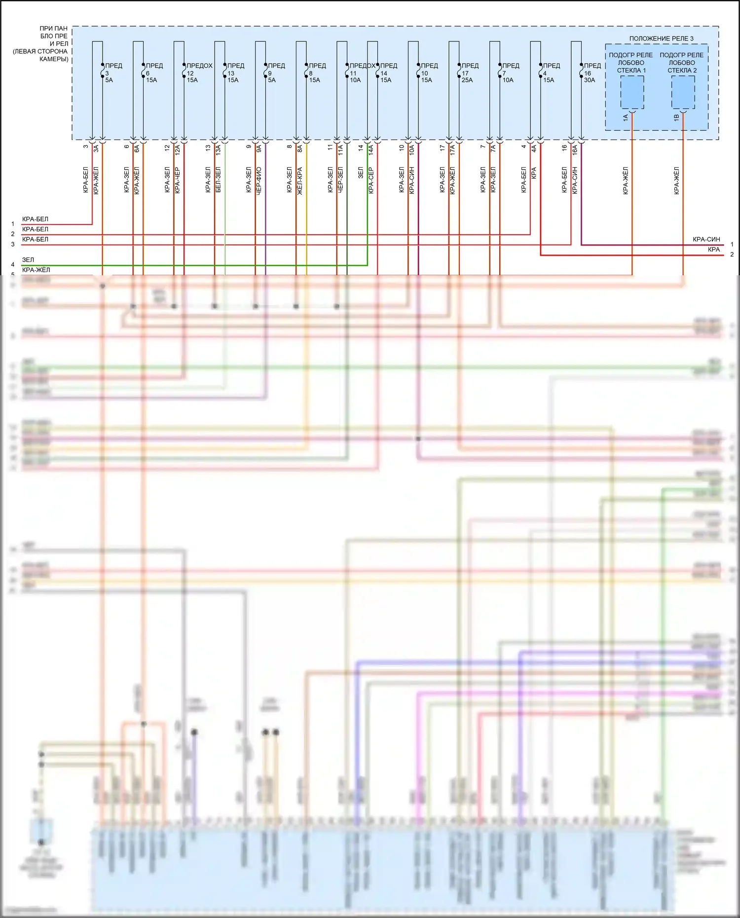 Macan GTS Porsche I рестайлинг (2018-2021): Электросхема двигателя 2.9л турбо (5 из 9) 