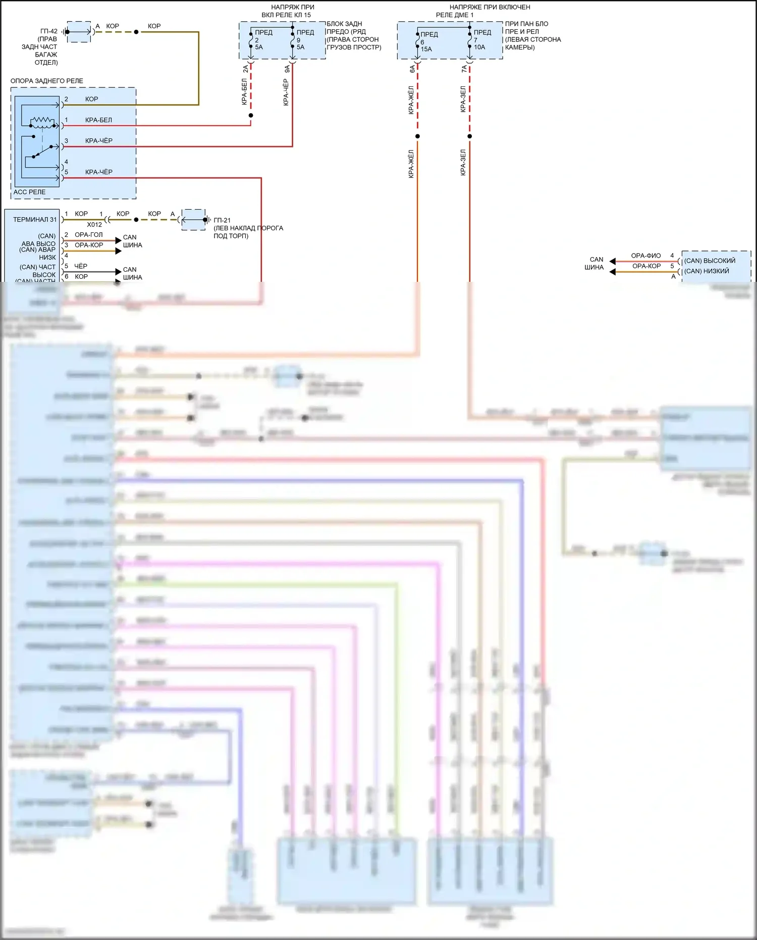 Macan S Porsche I рестайлинг 2 (2021-2024): 2.0l турбо, электросхема круиз-контроля 