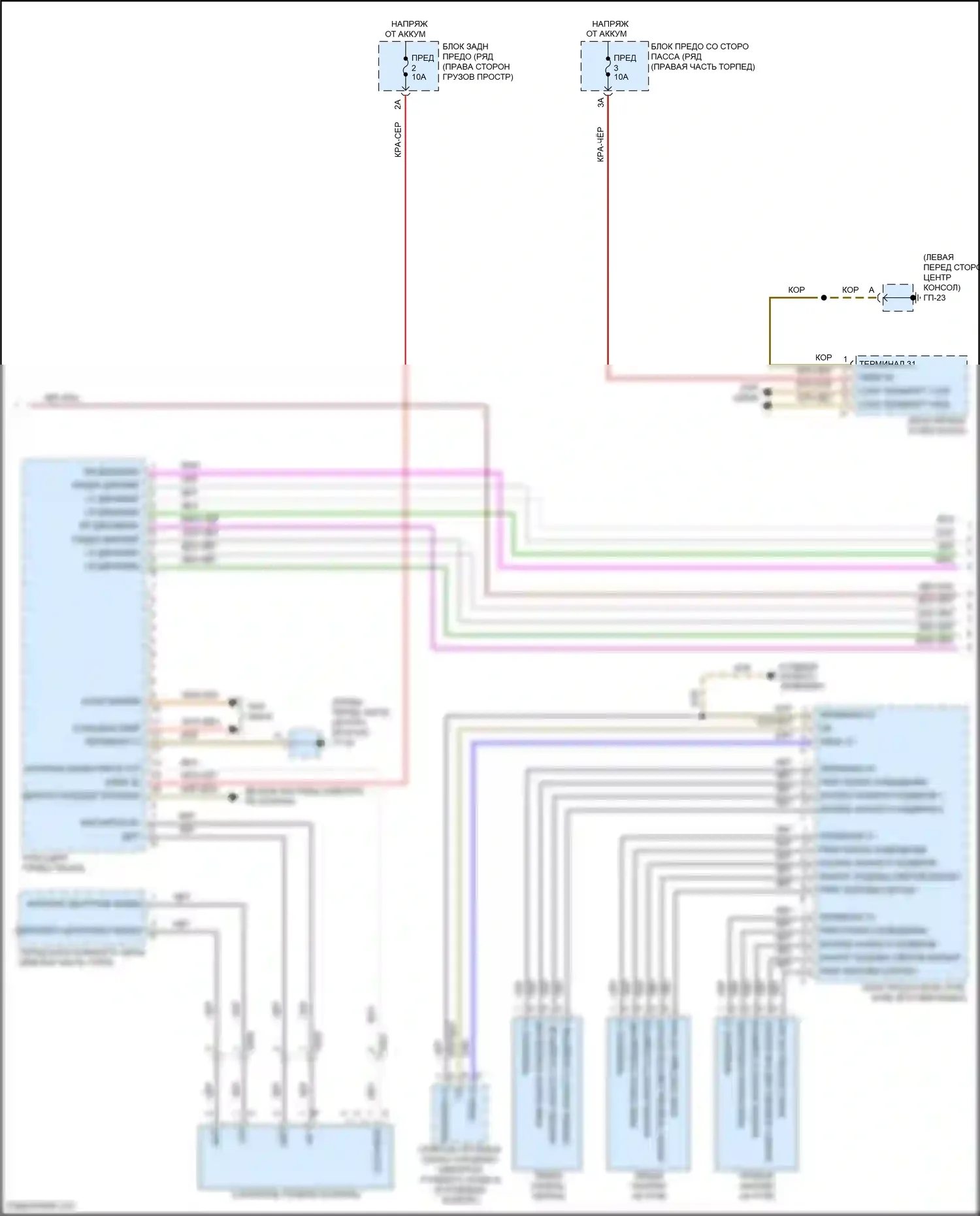 Macan Turbo Porsche I (2014-2019): Электросхема навигации, с ask (2 из 3) 