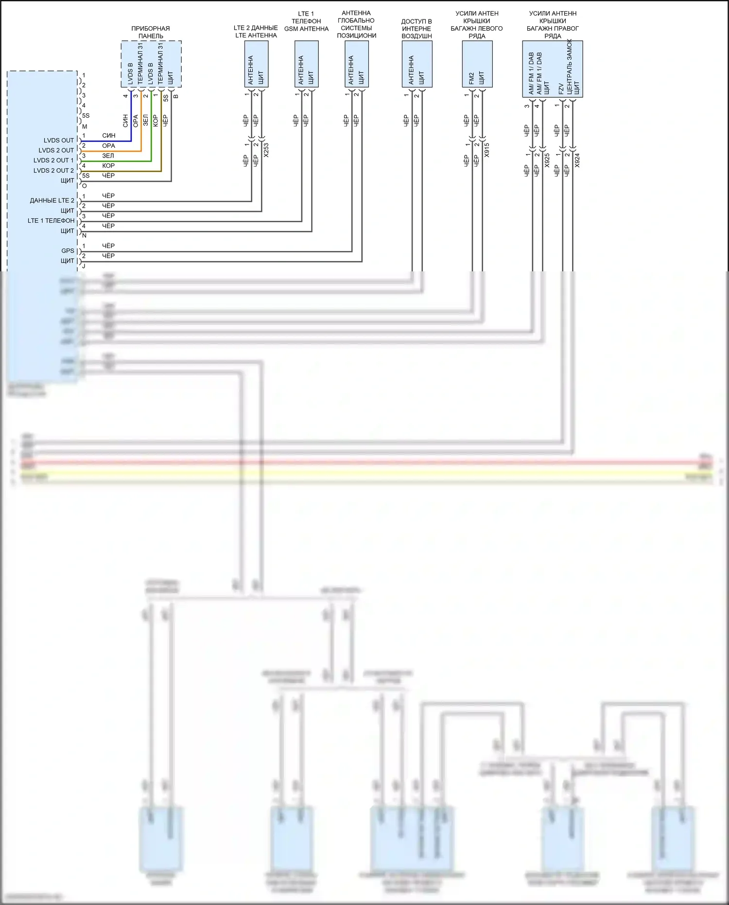 Macan Porsche I рестайлинг (2018-2021): Электросхема навигации, премиум с бирместер (4 из 6) 