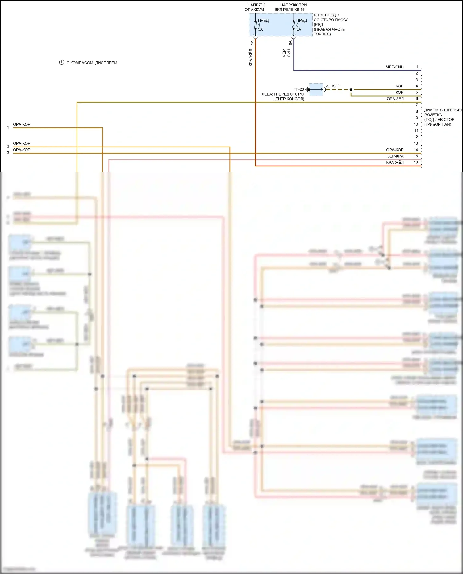Macan Porsche I (2014-2019): Can шина электросхема (3 из 3) 