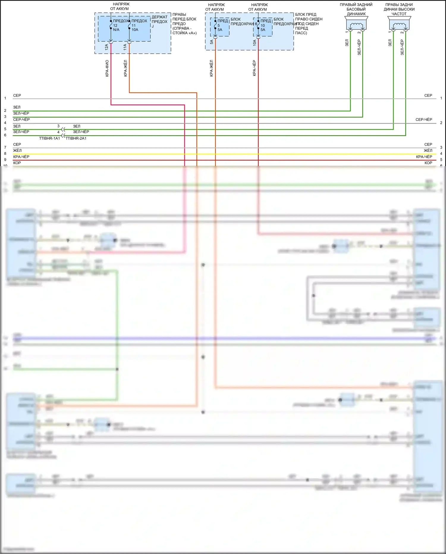 Panamera Turbo S Porsche 971 рестайлинг (2020-2023): Электросхема навигации, базовая (2 из 4) 