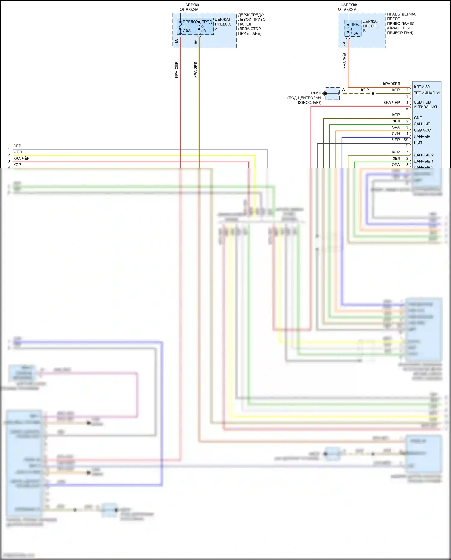 Panamera Turbo Porsche 971 (2016-2020): Электросхема навигации, премиум с bose (5 из 6) 