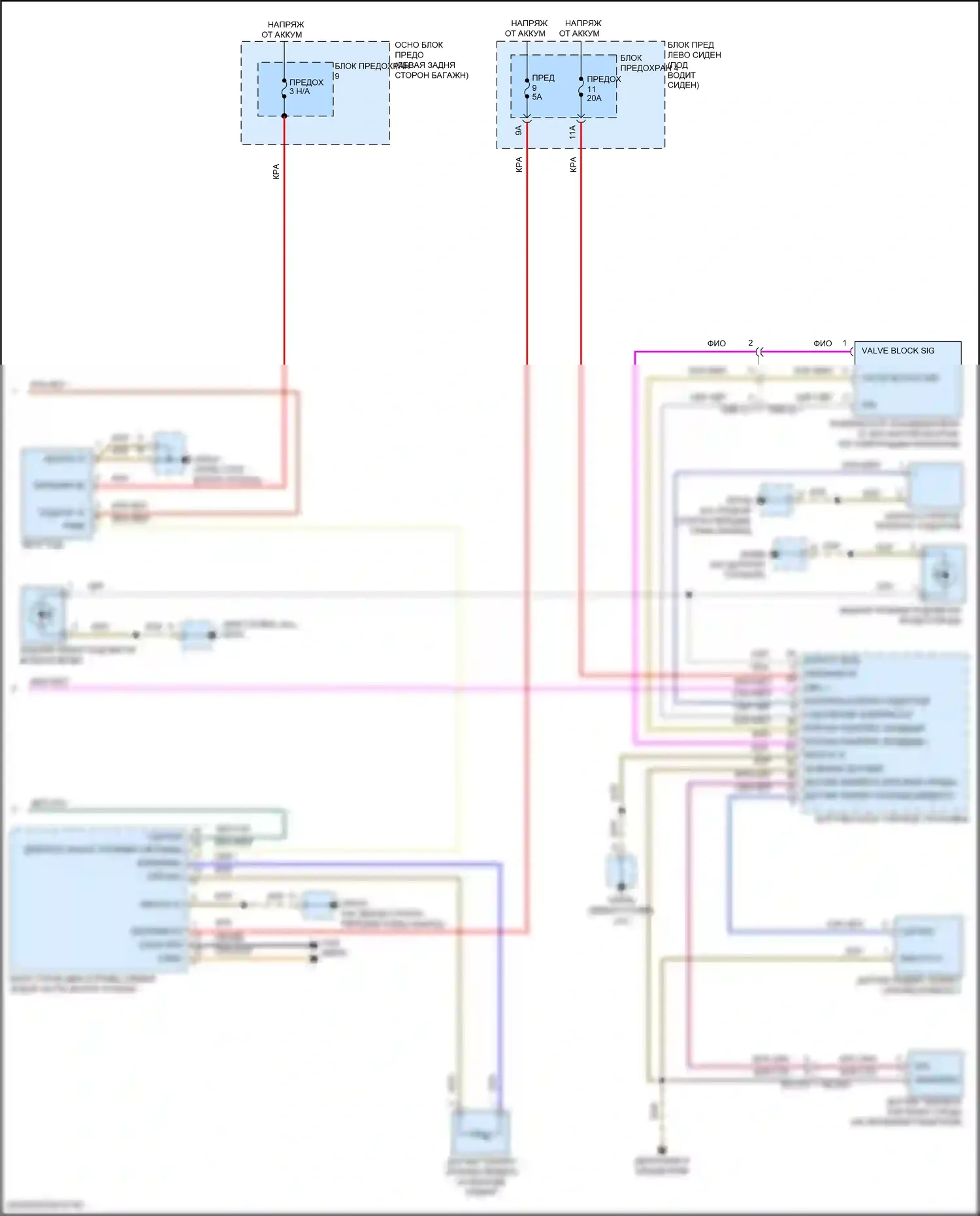 Panamera Porsche 972 (2023-2024): Электросхема климат контроля (6 из 6) 