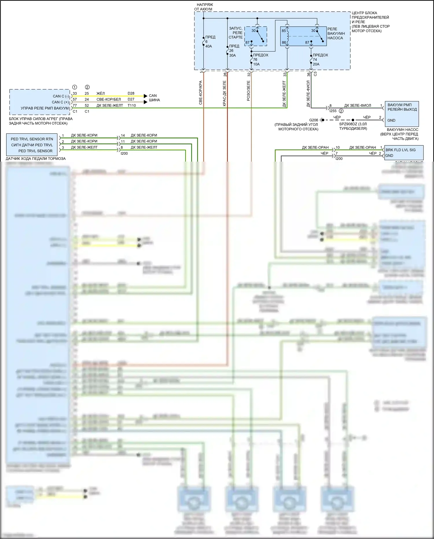 1500 RAM IV (2011-2024): Антиблокировочная система abs электросхема 