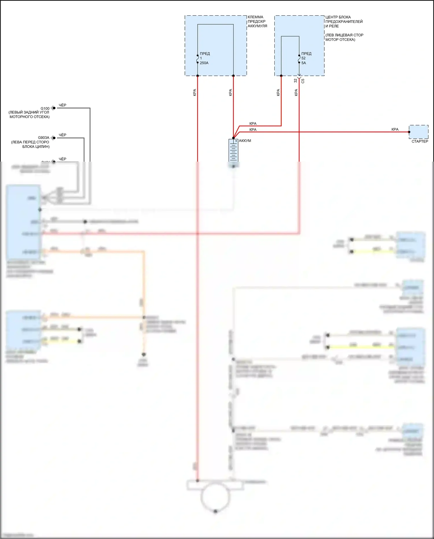 1500 RAM IV (2011-2024): 3,0л турбодизеля, электросхема генератора 