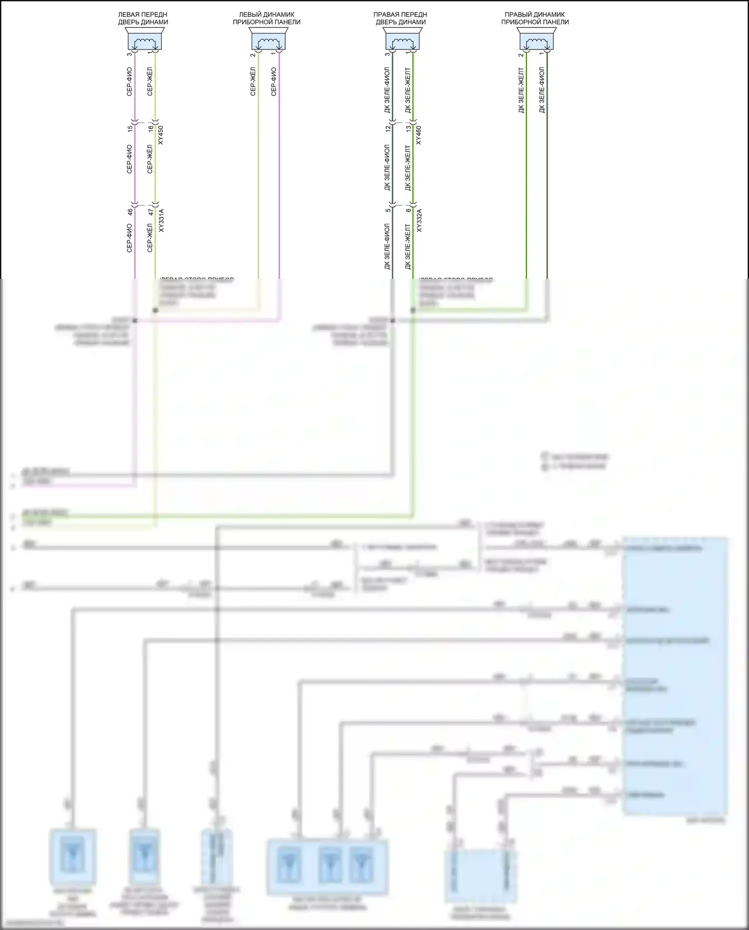 1500 RAM V (2018-2024): Магнитола электросхема, базовая (3 из 3) 