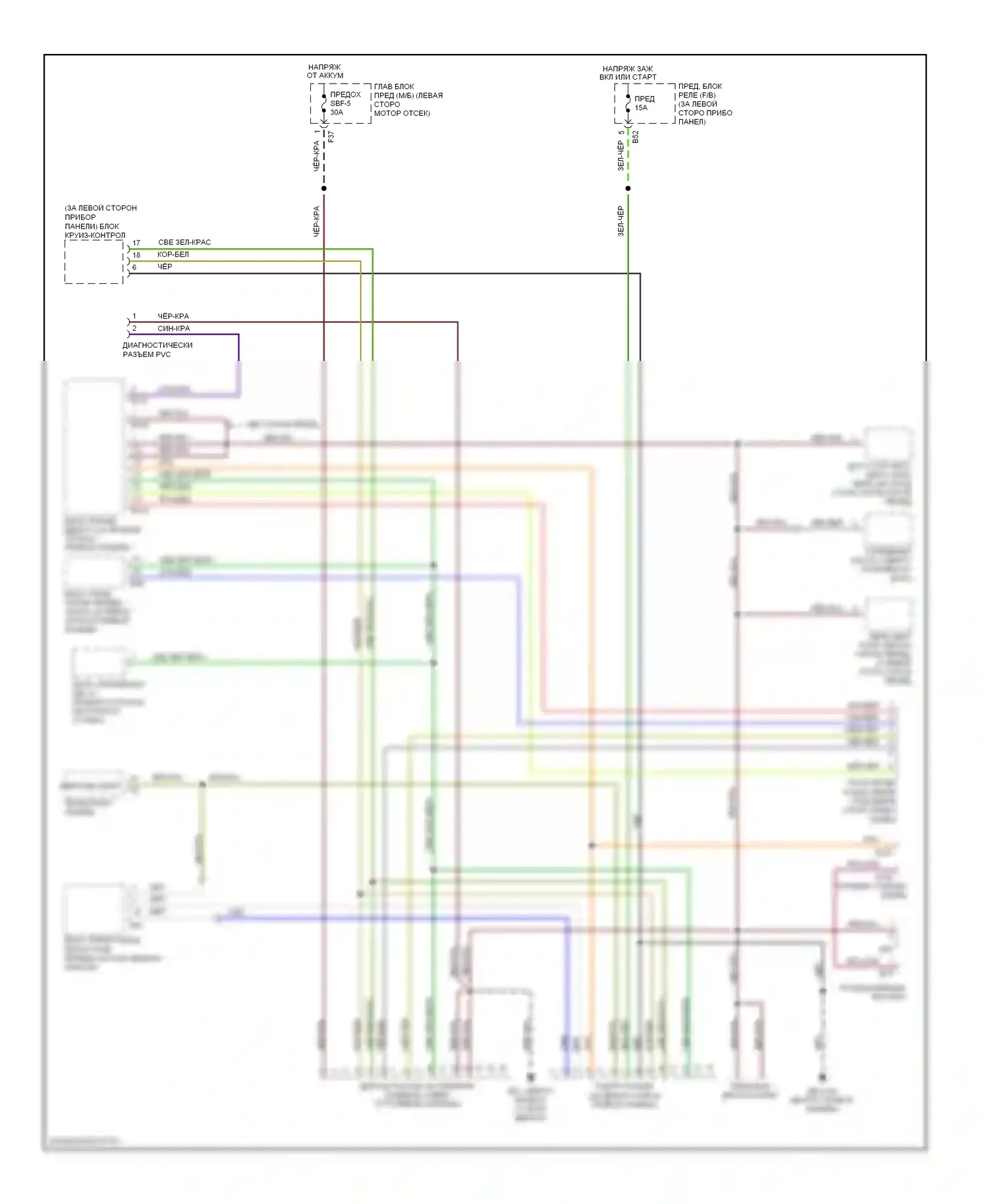 9-2X Saab I (2004-2006): 2,0л турбо, can шина электросхема соединений 