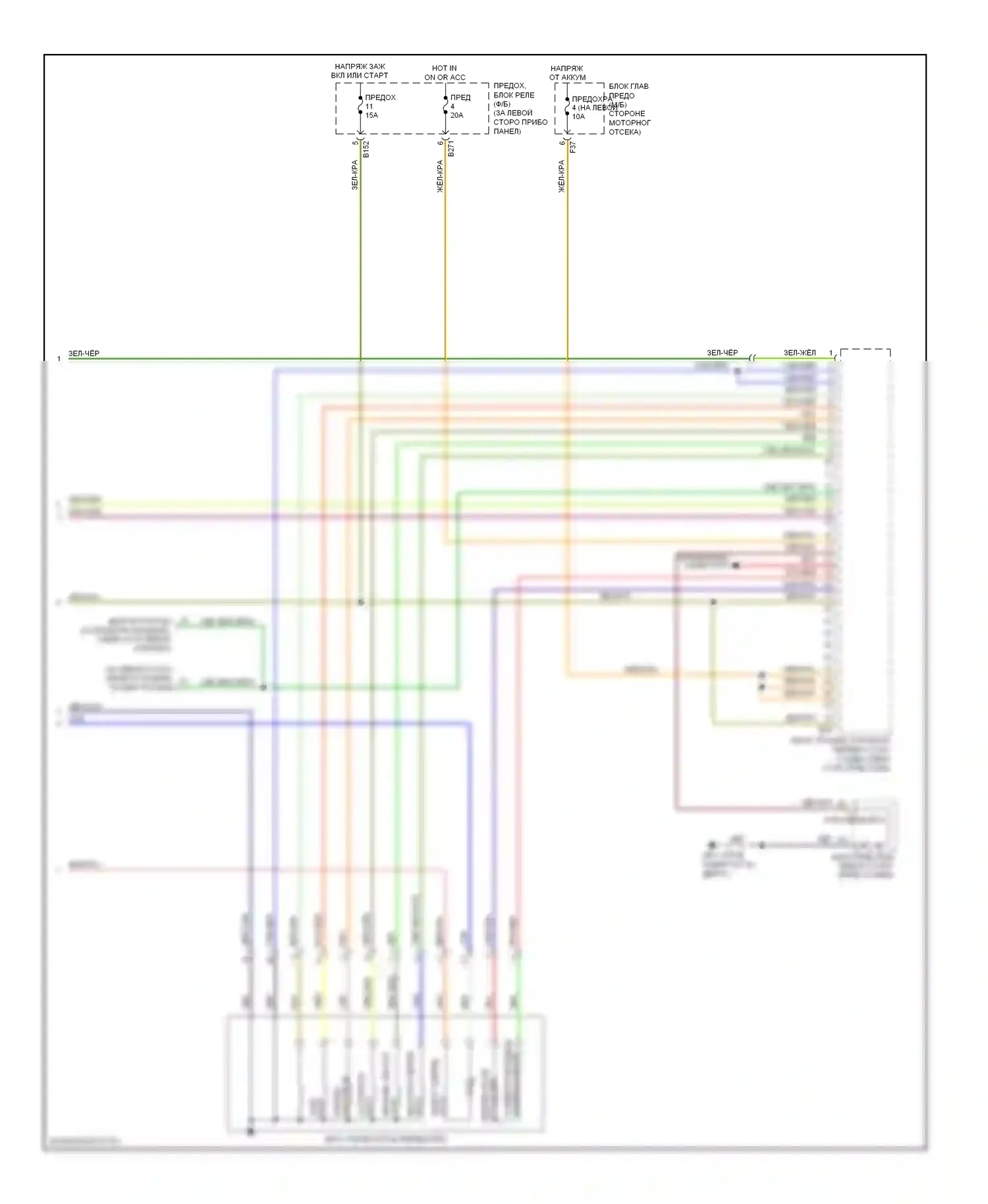 9-2X Saab I (2004-2006): 2.5l, электросхема соединений автоматической коробки передач (2 из 2) 