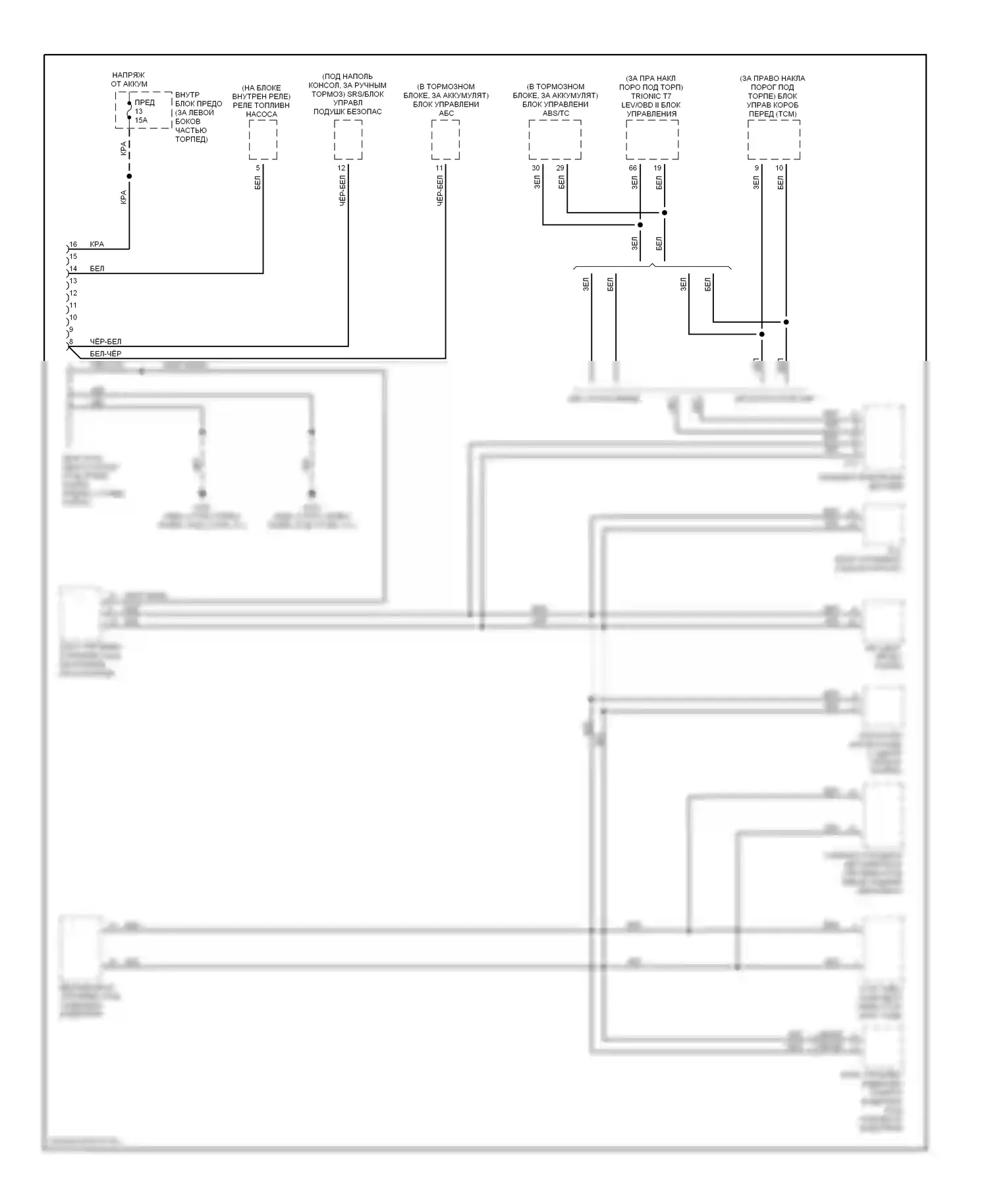9-3 Saab I (1998-2003): Can шина, кабриолет 