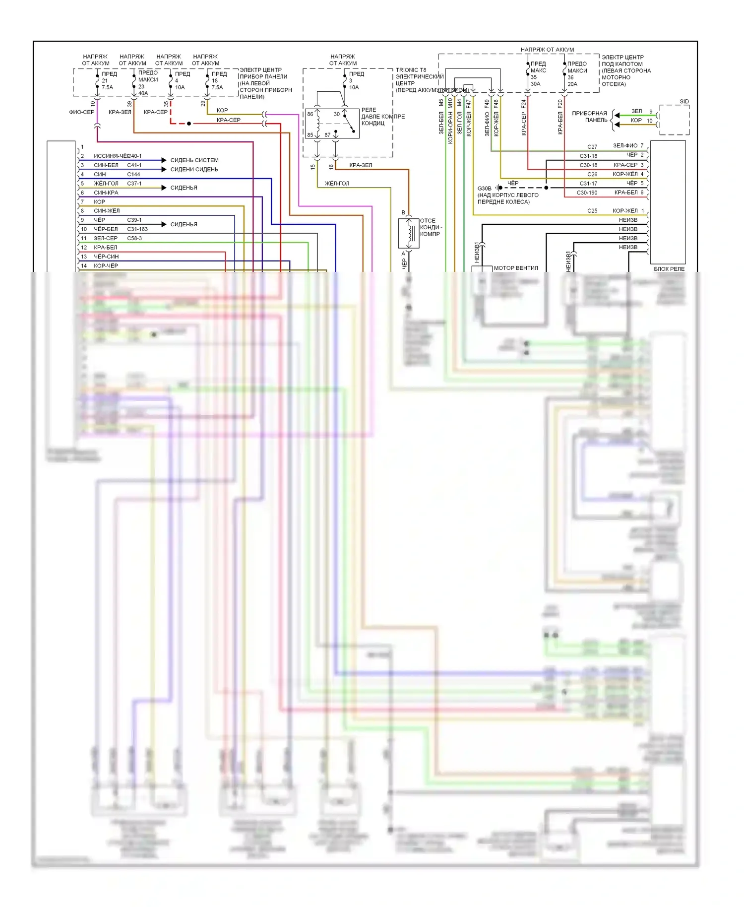 9-3 Saab II (2002-2008): 2,0л турбо, ручная электросхема кондиционера, двойные вентиляторы 