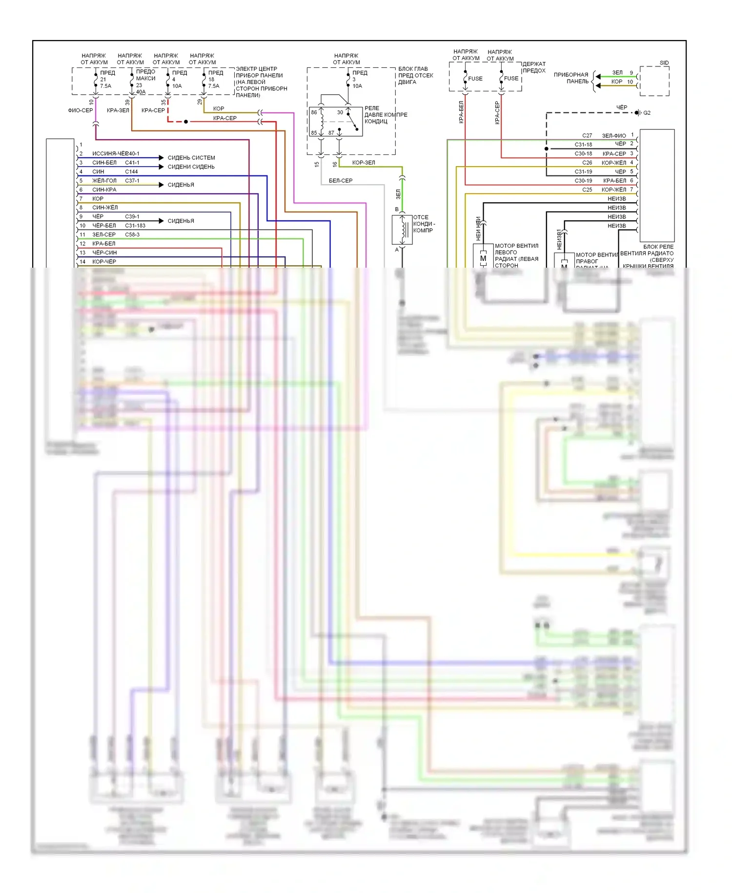 9-3 Saab II (2002-2008): 2.8л турбо, ручная электросхема кондиционера 