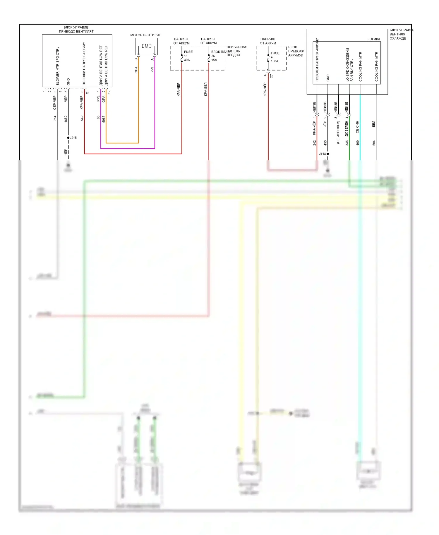 9-4X Saab I (2011-2011): 2.8л турбо, автоматическая электросхема кондиционера (3 из 4) 
