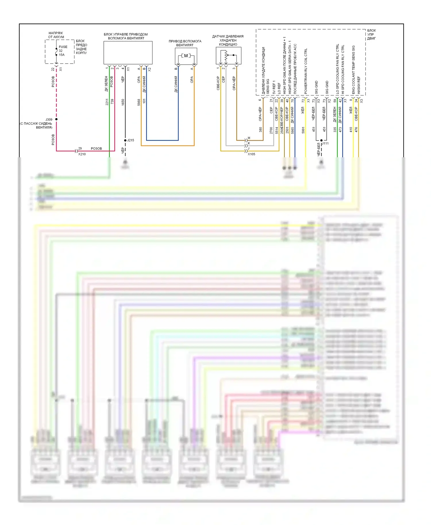 9-4X Saab I (2011-2011): 3.0л, электросхема климат контроля (4 из 4) 