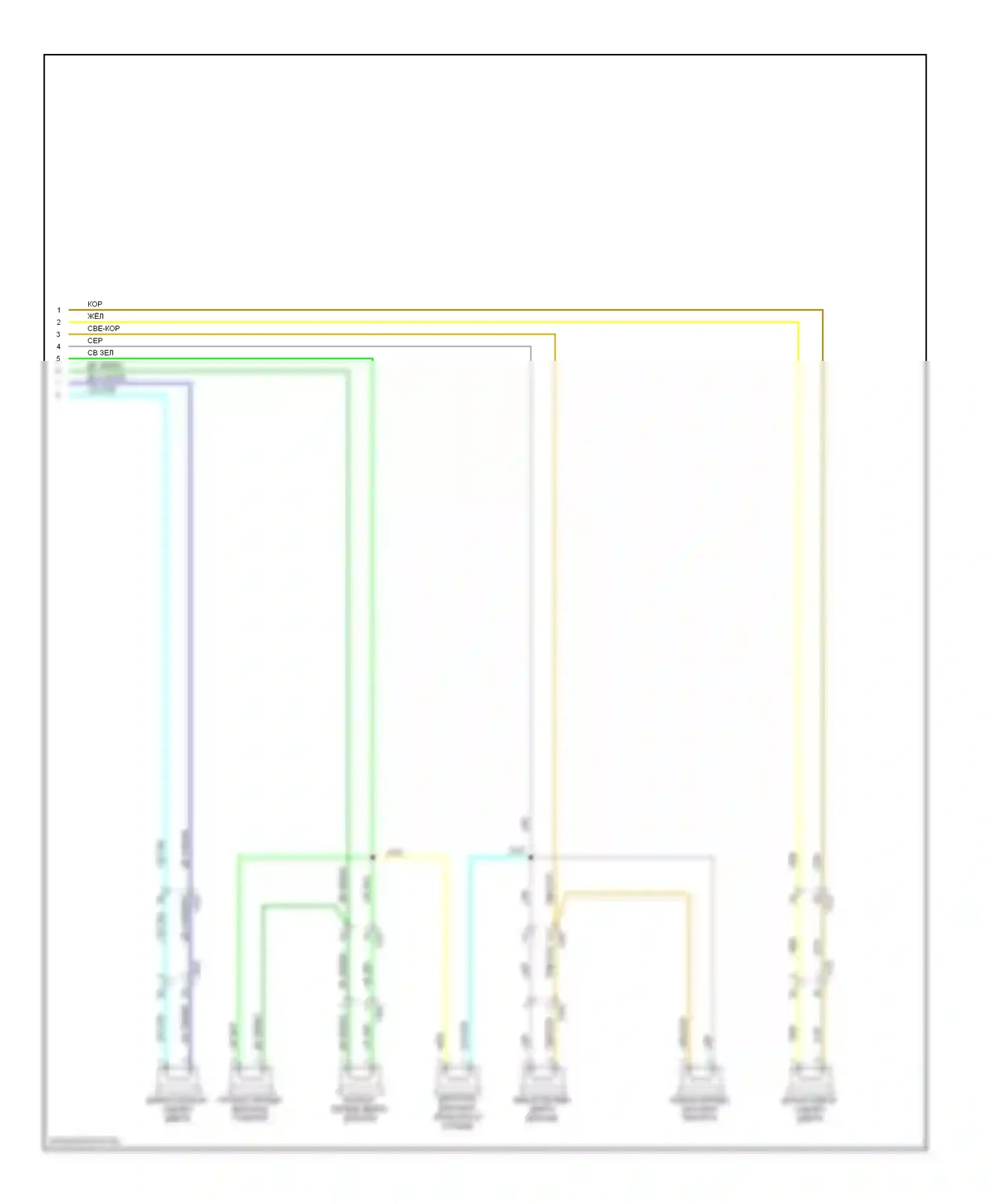 9-4X Saab I (2011-2011): Электросхема навигации, без усилителя (6 из 6) 