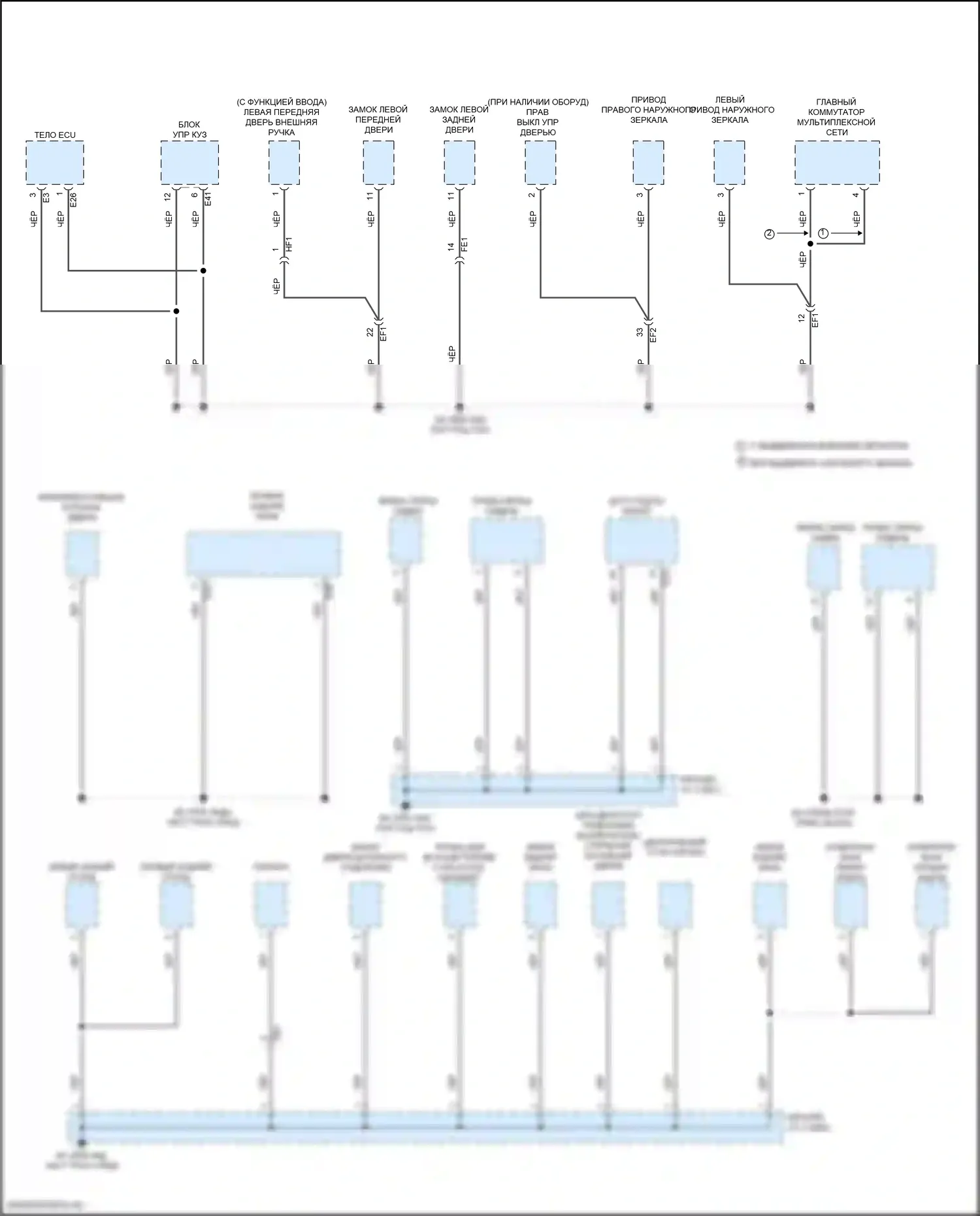iA Scion I (2015-2016): Электросхема точек подключения масс (4 из 4) 
