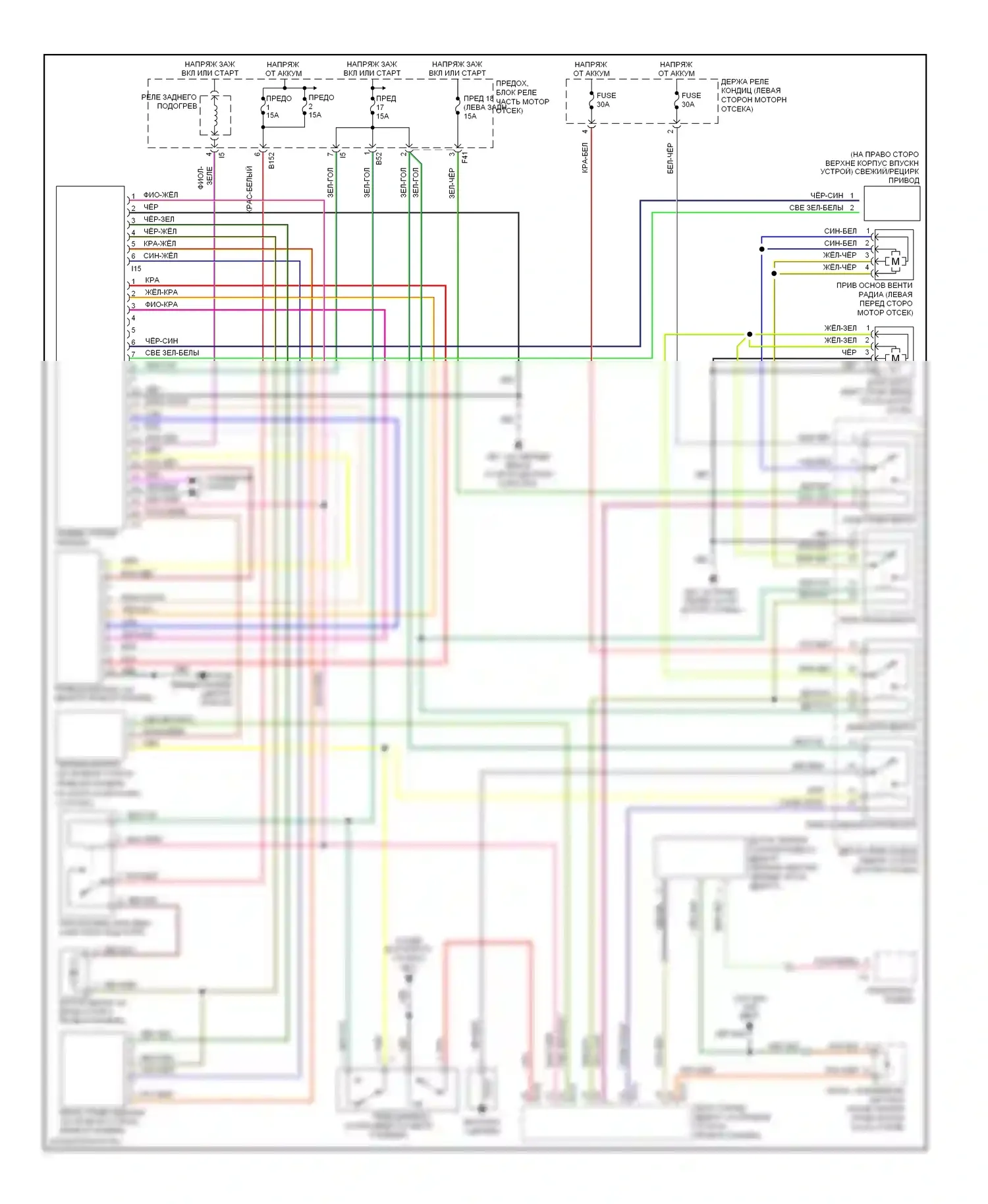 Baja Subaru I (2002-2006): 2.5л турбо, ручная электросхема кондиционера 