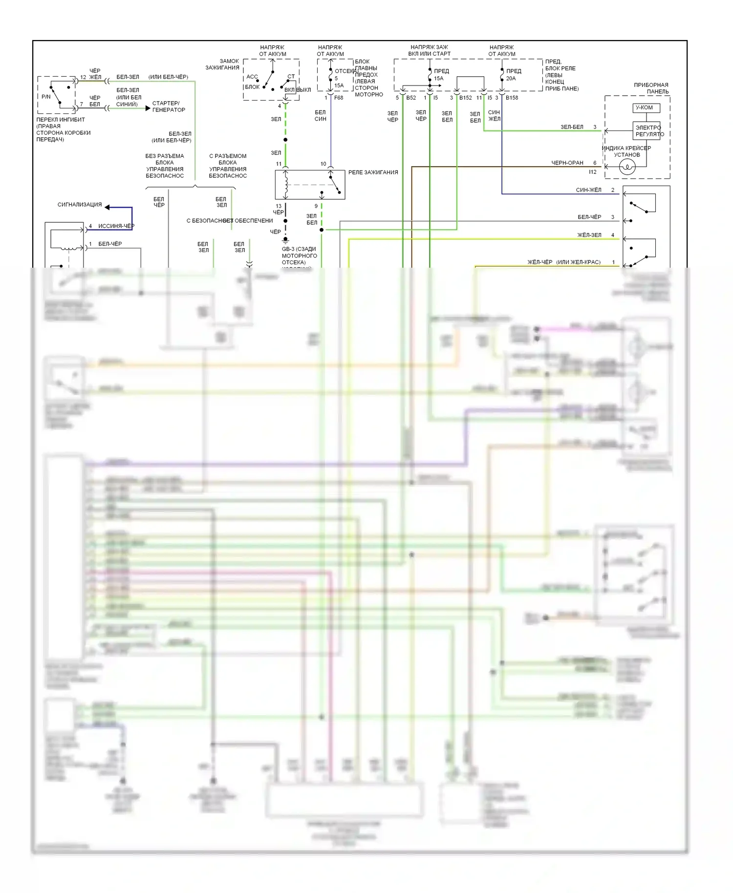 Baja Subaru I (2002-2006): 2.5l, электросхема круиз-контроля, без низких выбросов 