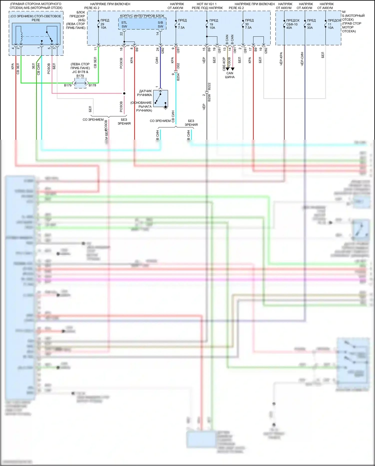 BRZ Subaru ZD8 (2020-2024): Антиблокировочная система abs электросхема (1 из 2) 
