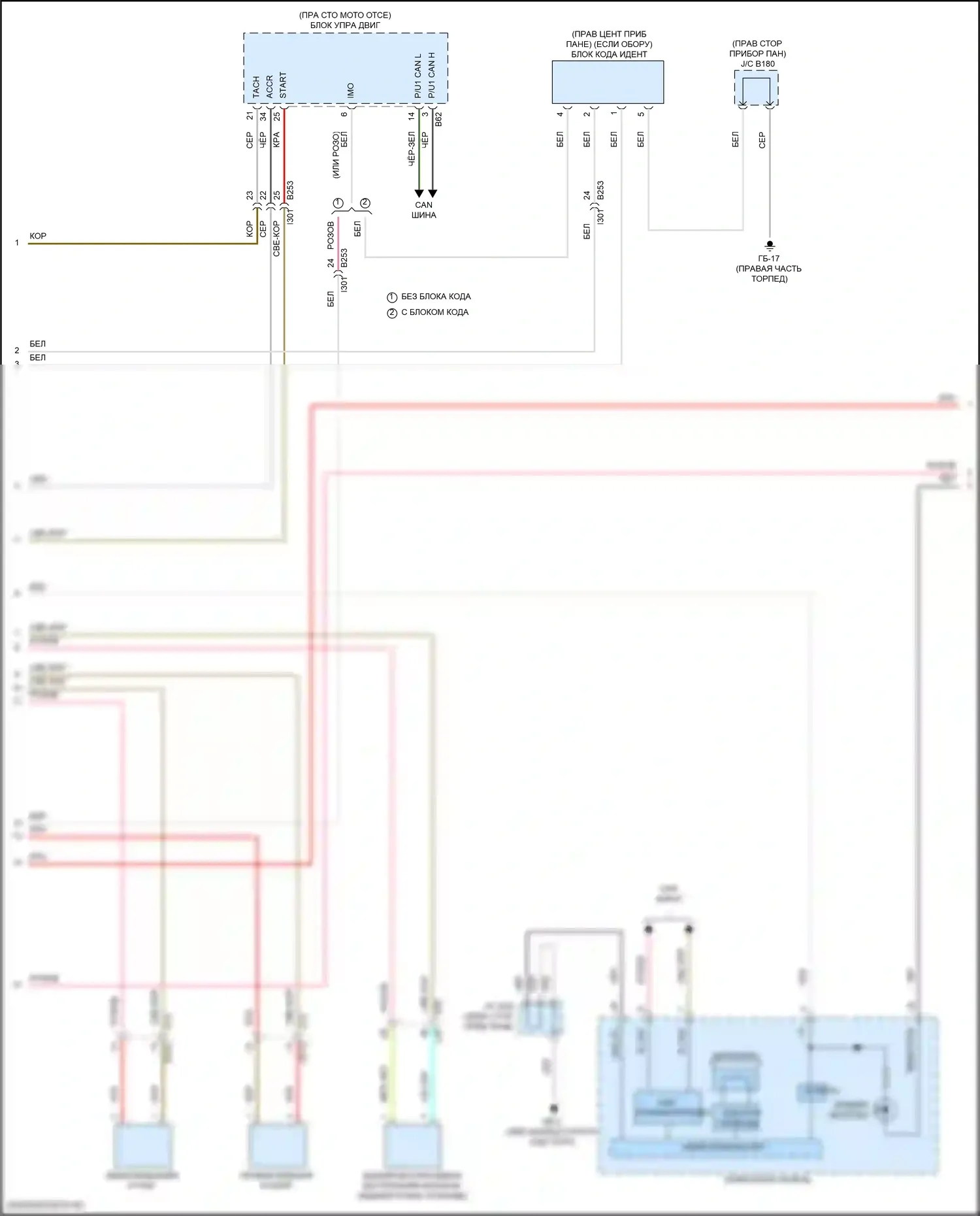 BRZ Subaru ZD8 (2020-2024): Сигнализации электросхема (3 из 6) 