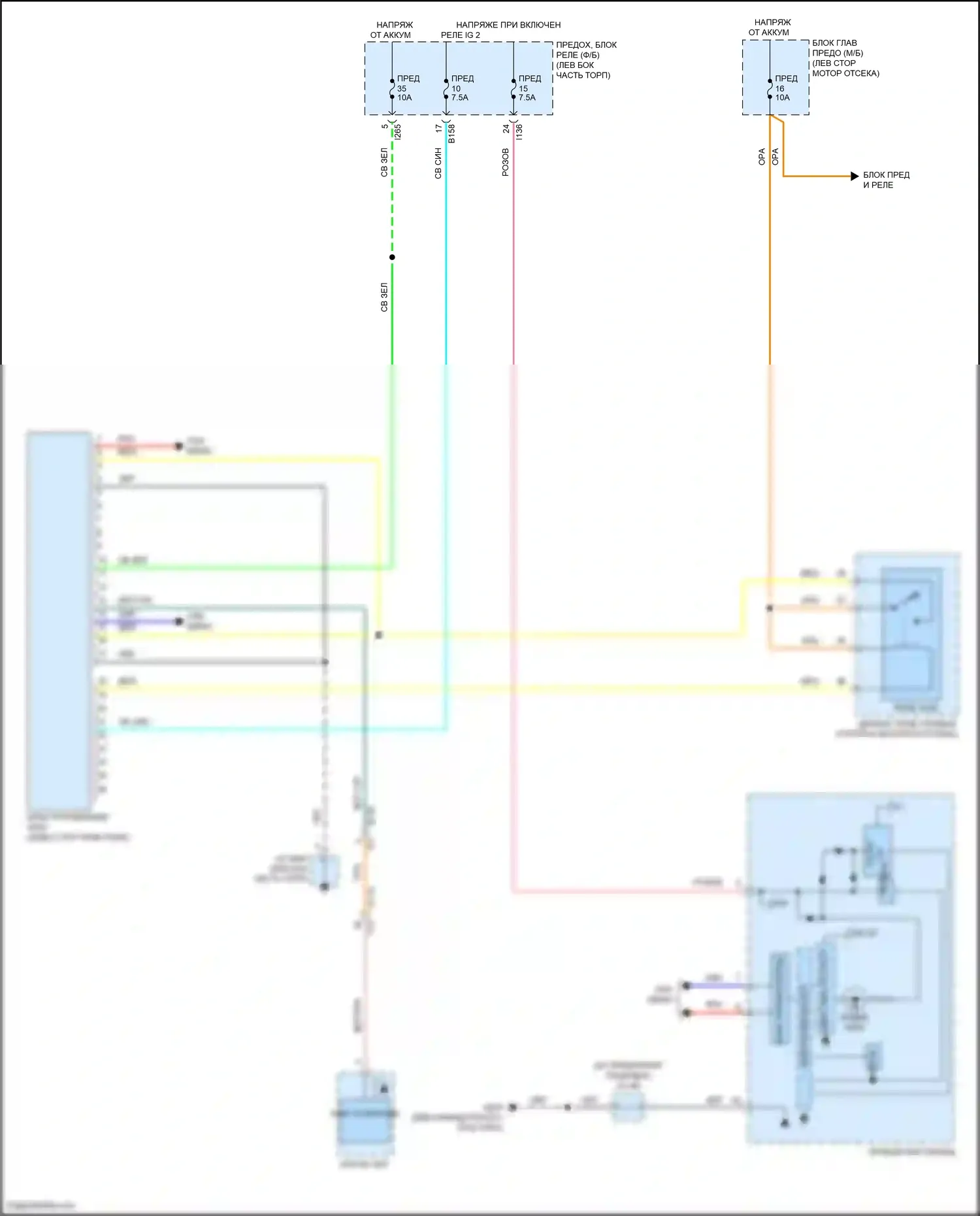 Crosstrek Subaru GU (2022-2024): Электросхема awd, гибрид 